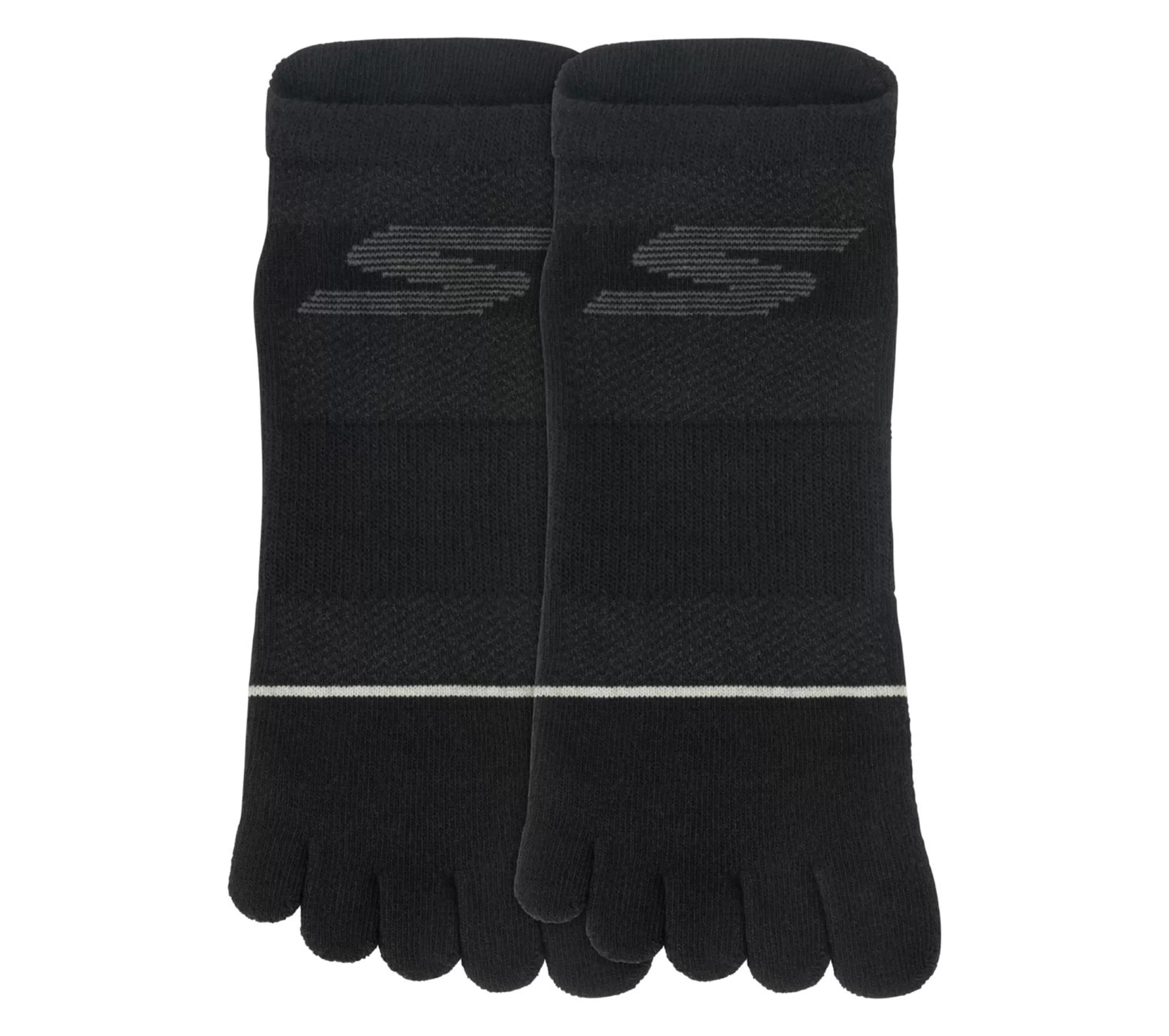 Meias | Acessórios | SKECHERS 2 Pack Low Cut Toe Socks PRETO