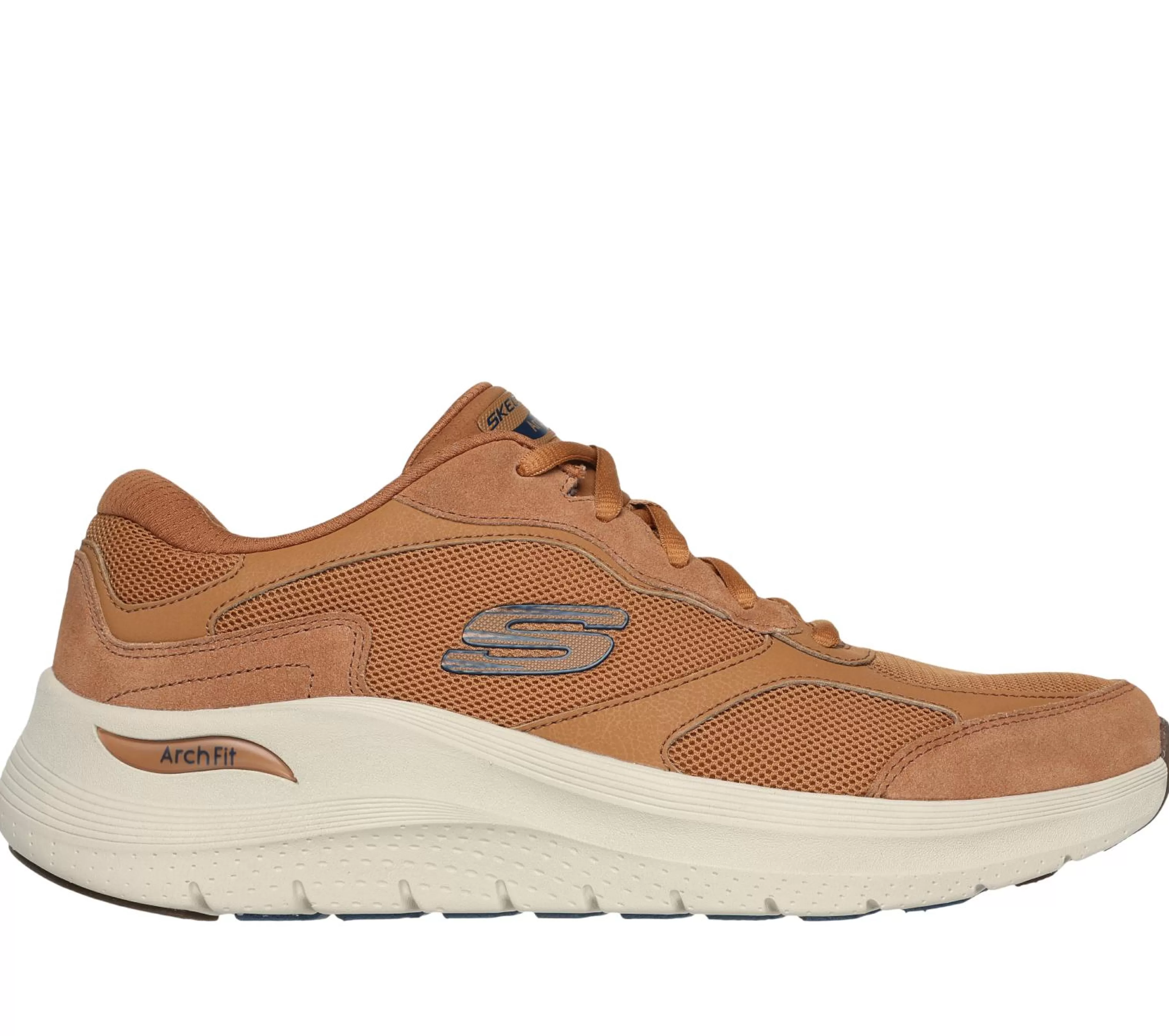 Sapatos Com Atacadores | Sapatilhas Casuais | SKECHERS Arch Fit 2.0 - The Keep WHISKEY