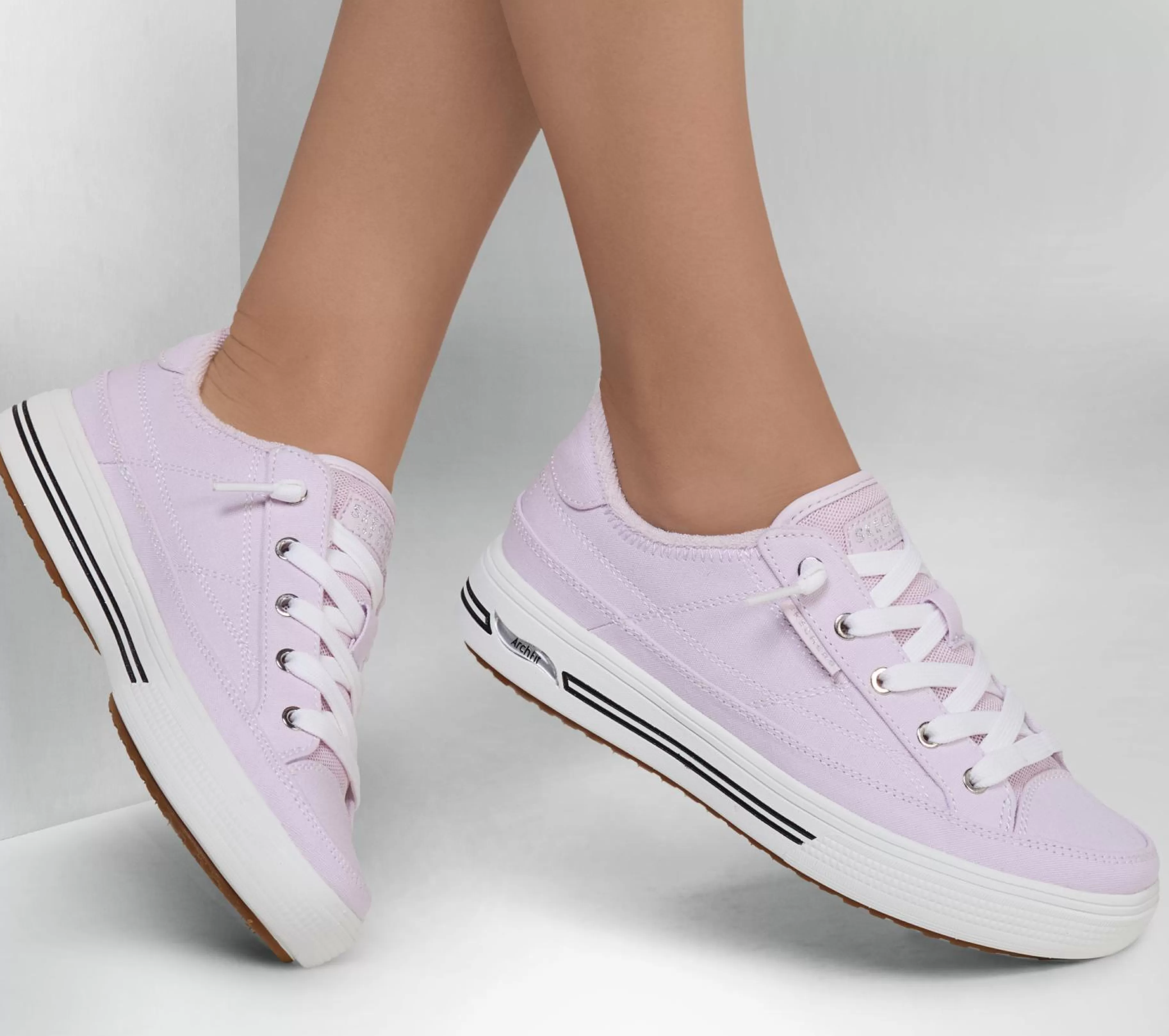 Canvas Shoes | Com Atacadores | SKECHERS Arch Fit Arcade - Arcata LILA