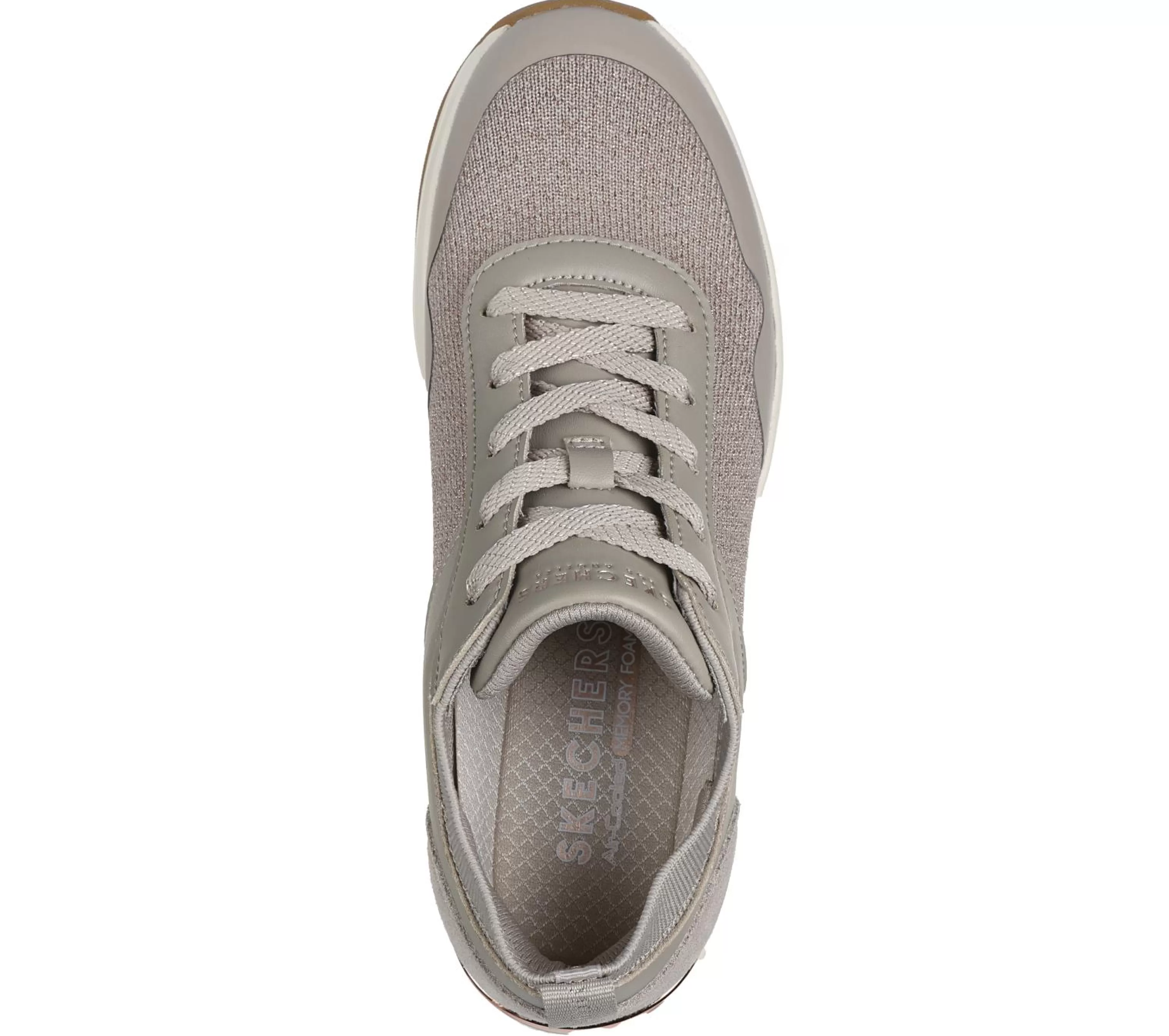 Sapatos De Cunha | Com Atacadores | SKECHERS Billion 2 - Winning Streak TAUPE