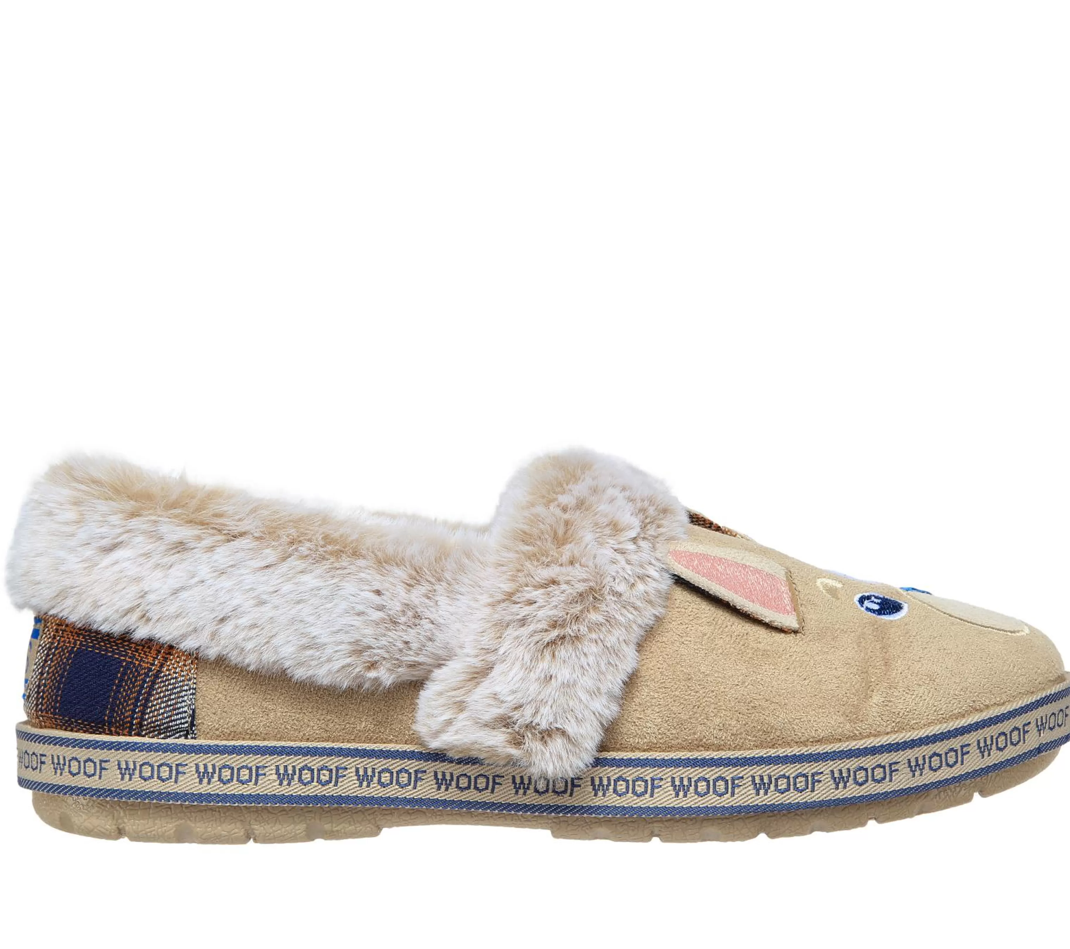 Calçado Sem Atacadores | Slippers | SKECHERS BOBS Too Cozy - Dog-Attitude TAUPE