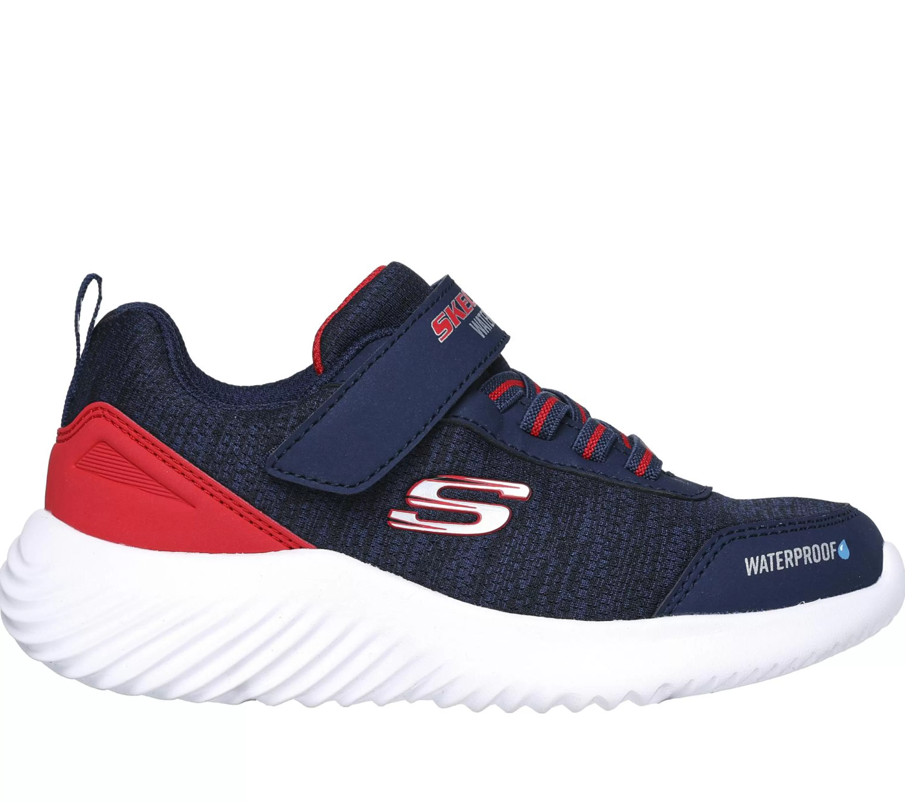 Calçado Sem Atacadores | SKECHERS Bounder - Dripper Drop NAVY / VERMELHO