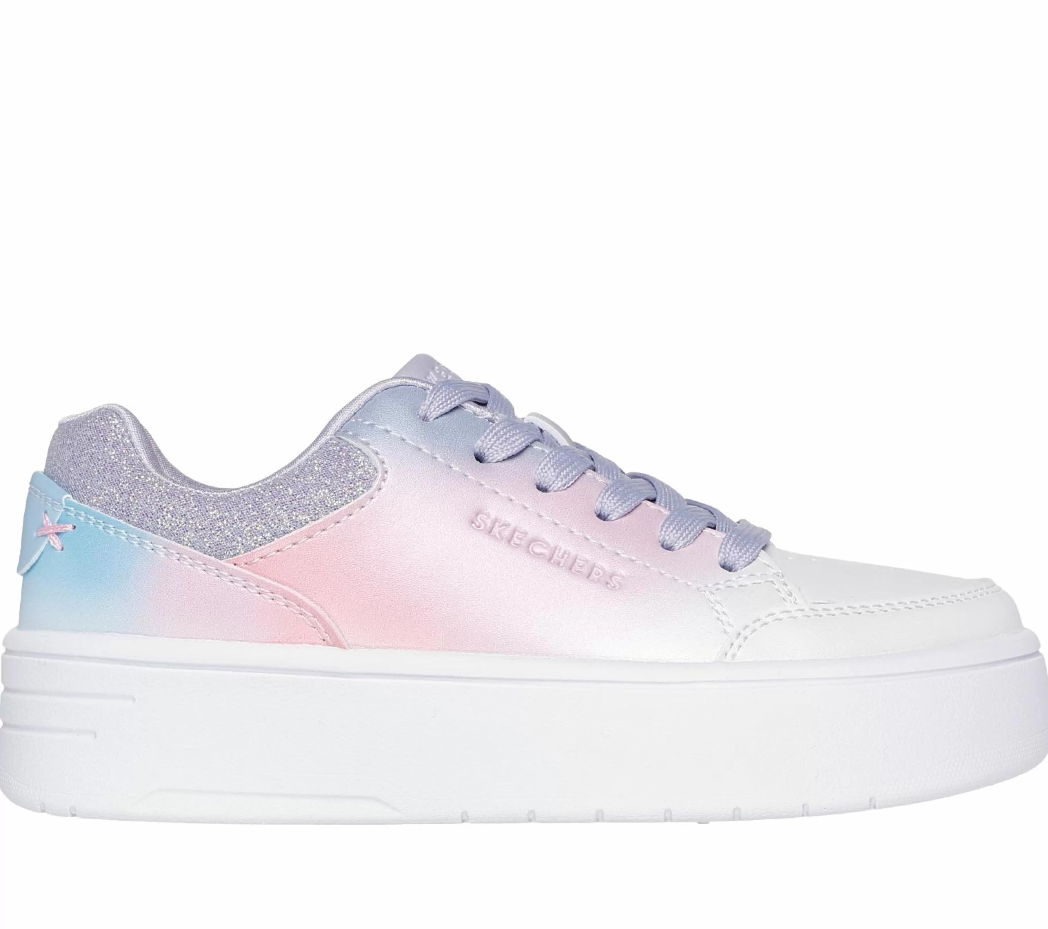 Sapatilhas | SKECHERS Court High - Ombre Oasis BRANCO / MULTICOR