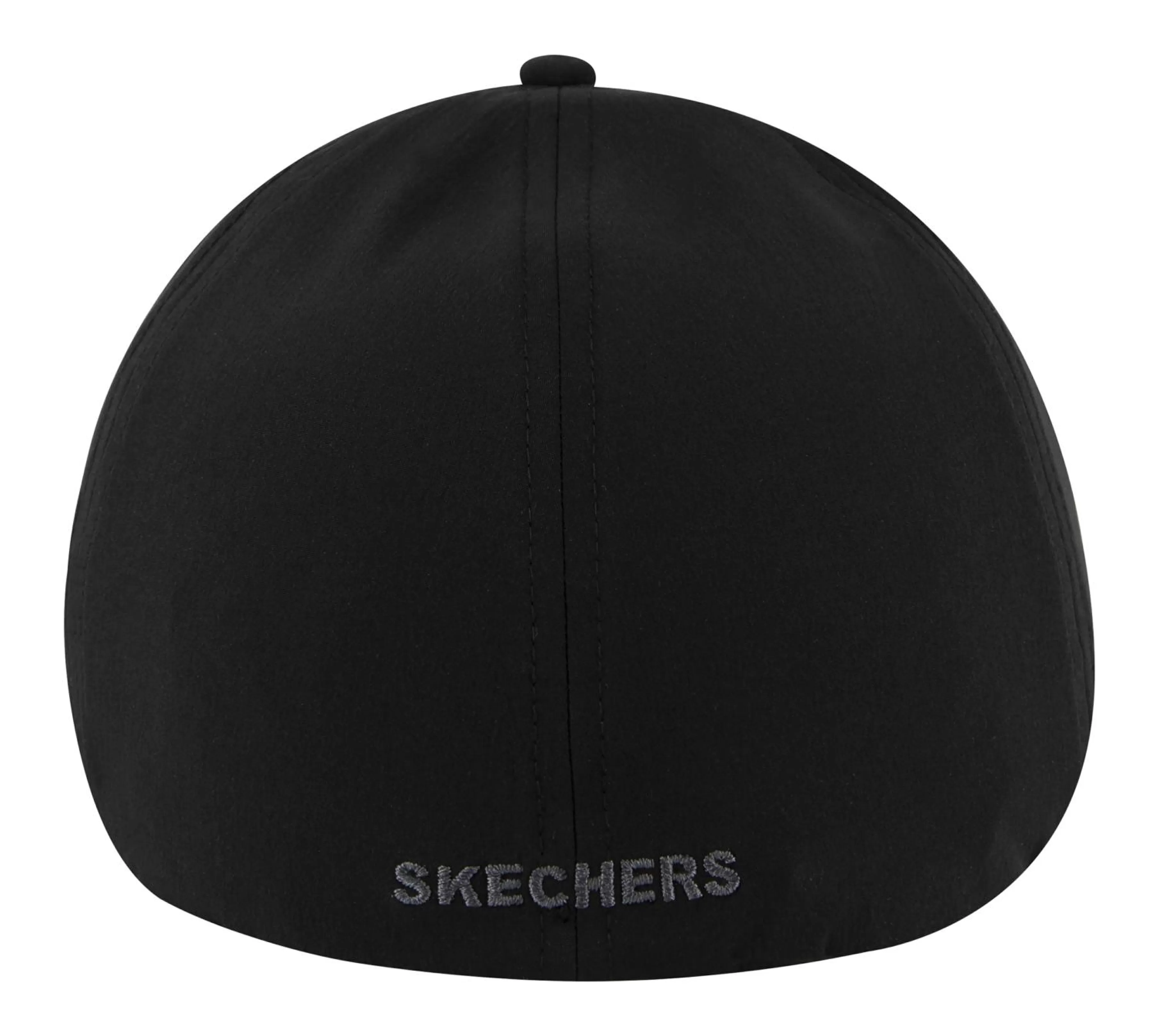 Acessórios Para A Cabeça | Acessórios | SKECHERS Diamond S Stretch Fit Hat PRETO