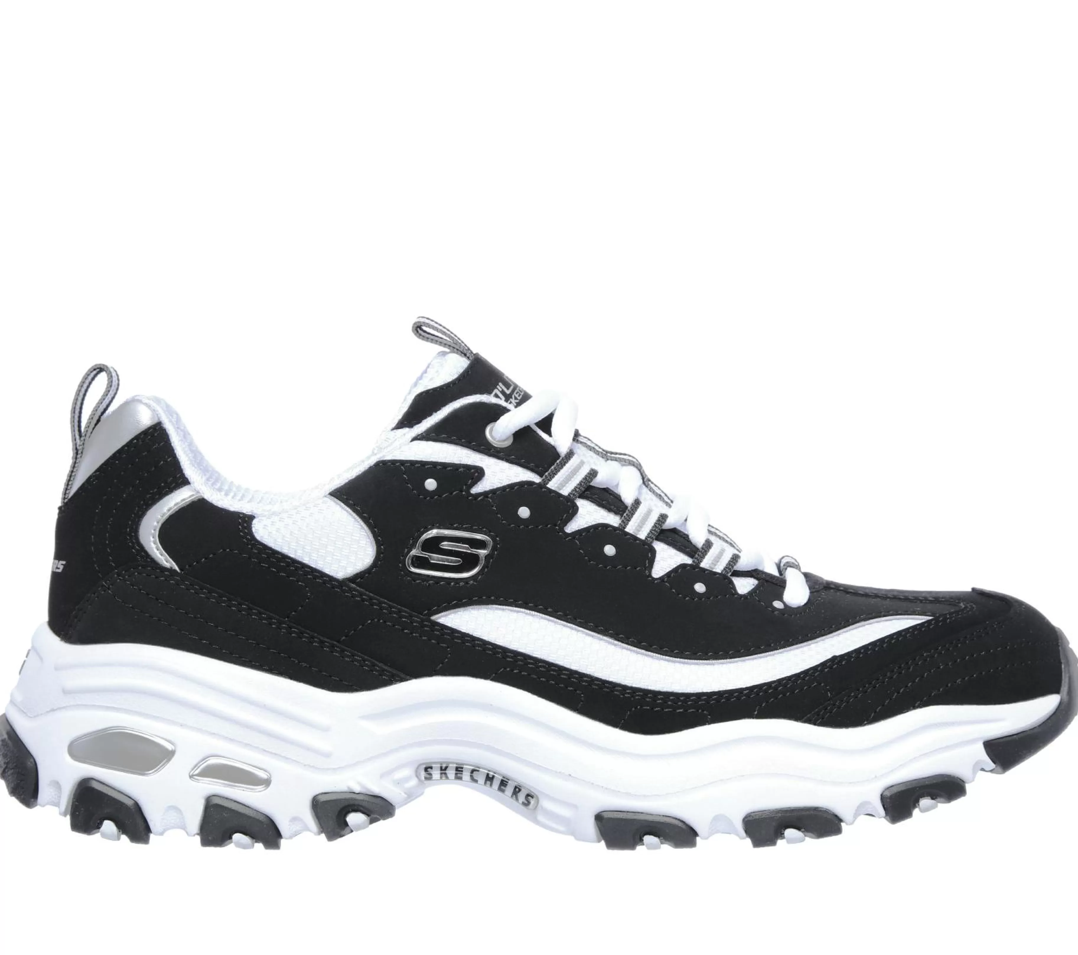 Sapatilhas | SKECHERS D'Lites PRETO / BRANCO