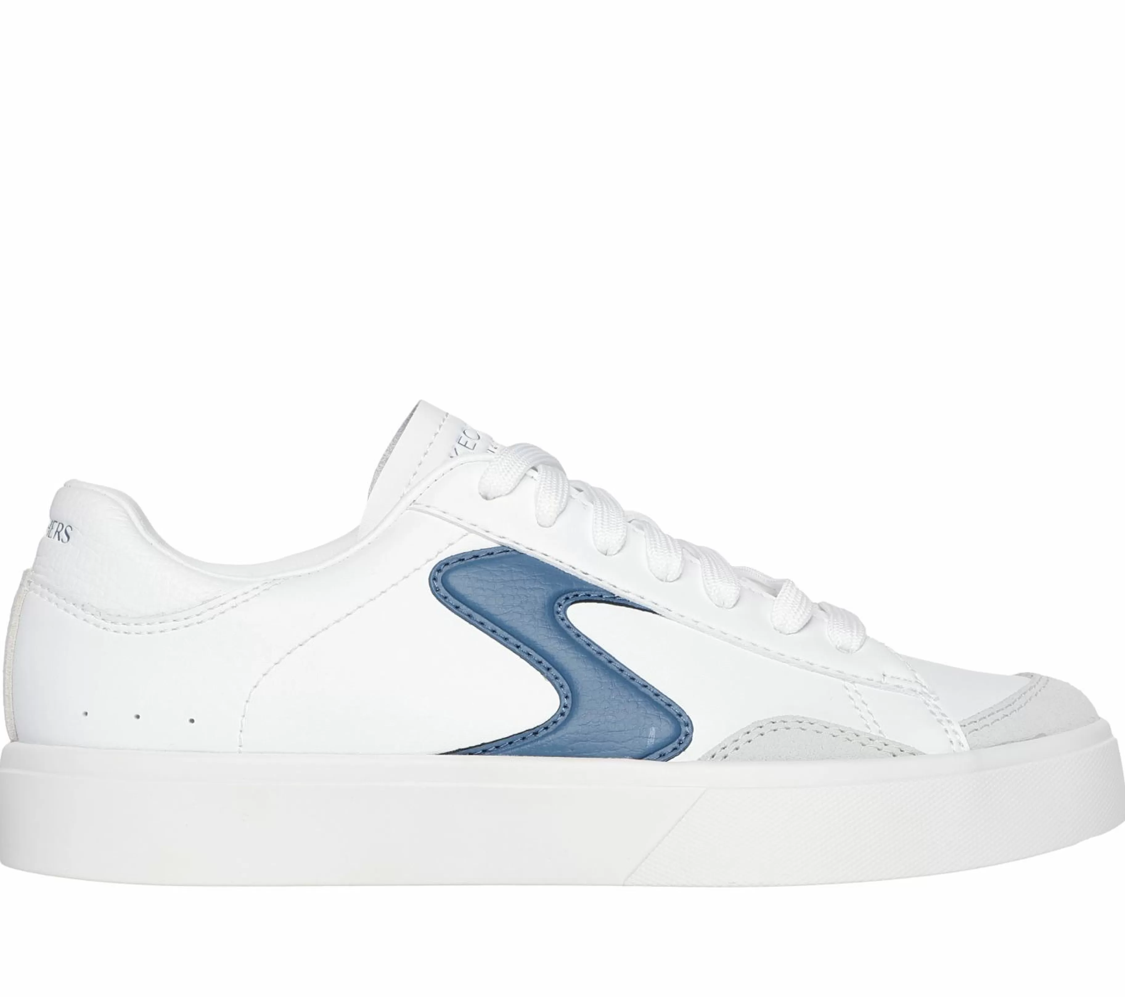 Com Atacadores | Sapatilhas Casuais | SKECHERS Eden LX - Slick Talk BRANCO / NAVY