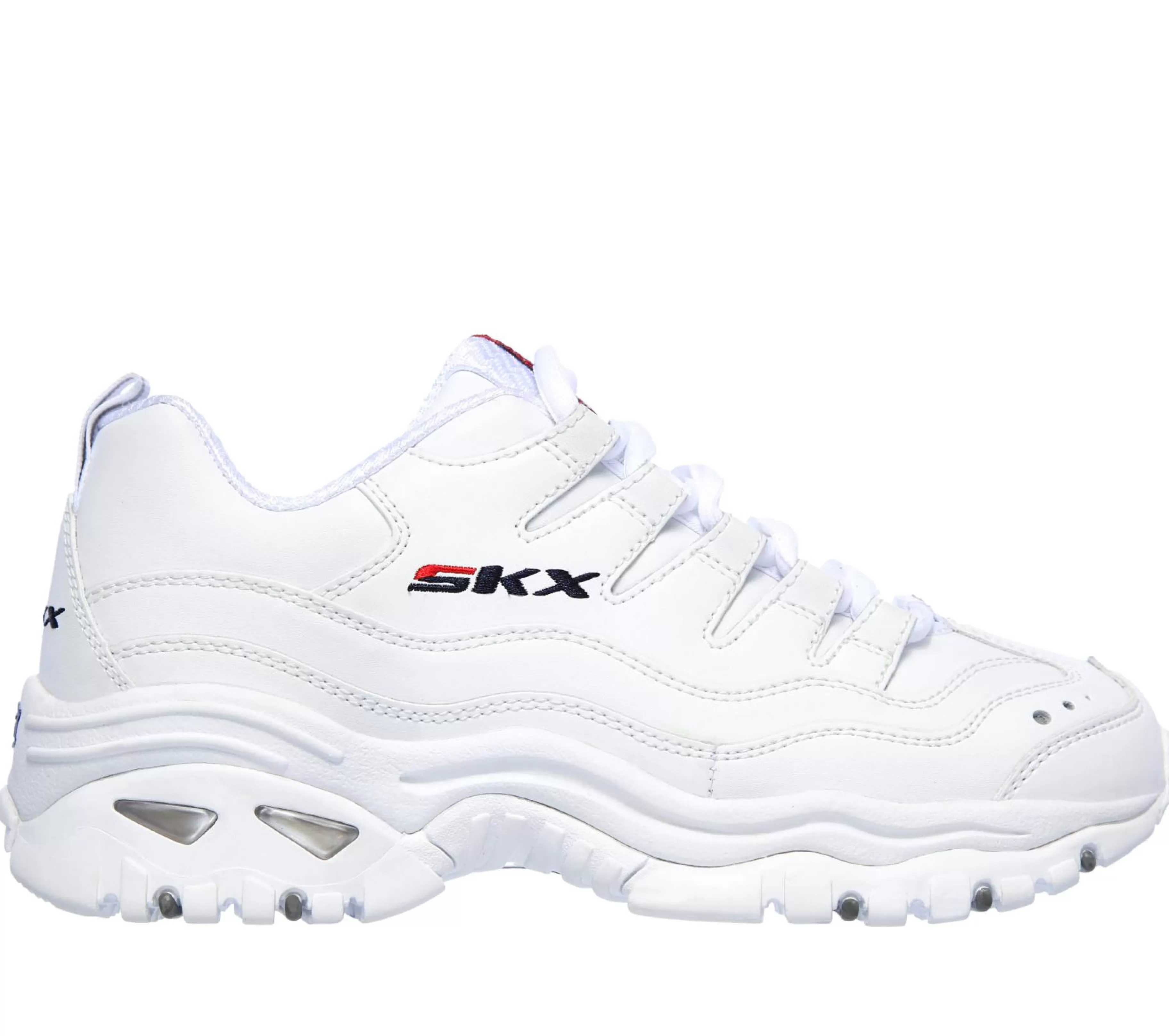 Com Atacadores | Sapatilhas Casuais | SKECHERS Energy - Timeless Vision BRANCO