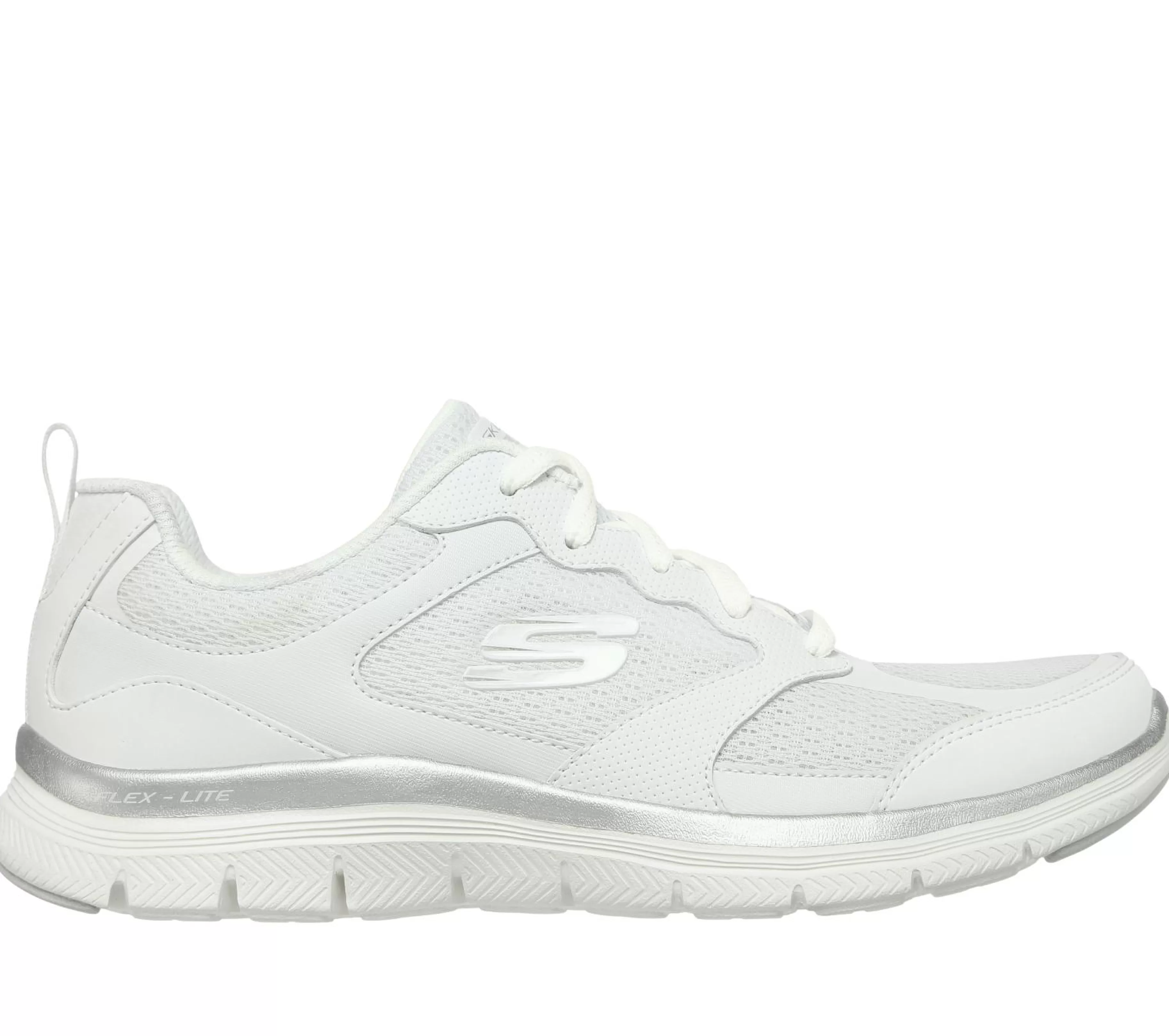 Com Atacadores | Sapatilhas | SKECHERS Flex Appeal 4.0 - Active Flow BRANCO