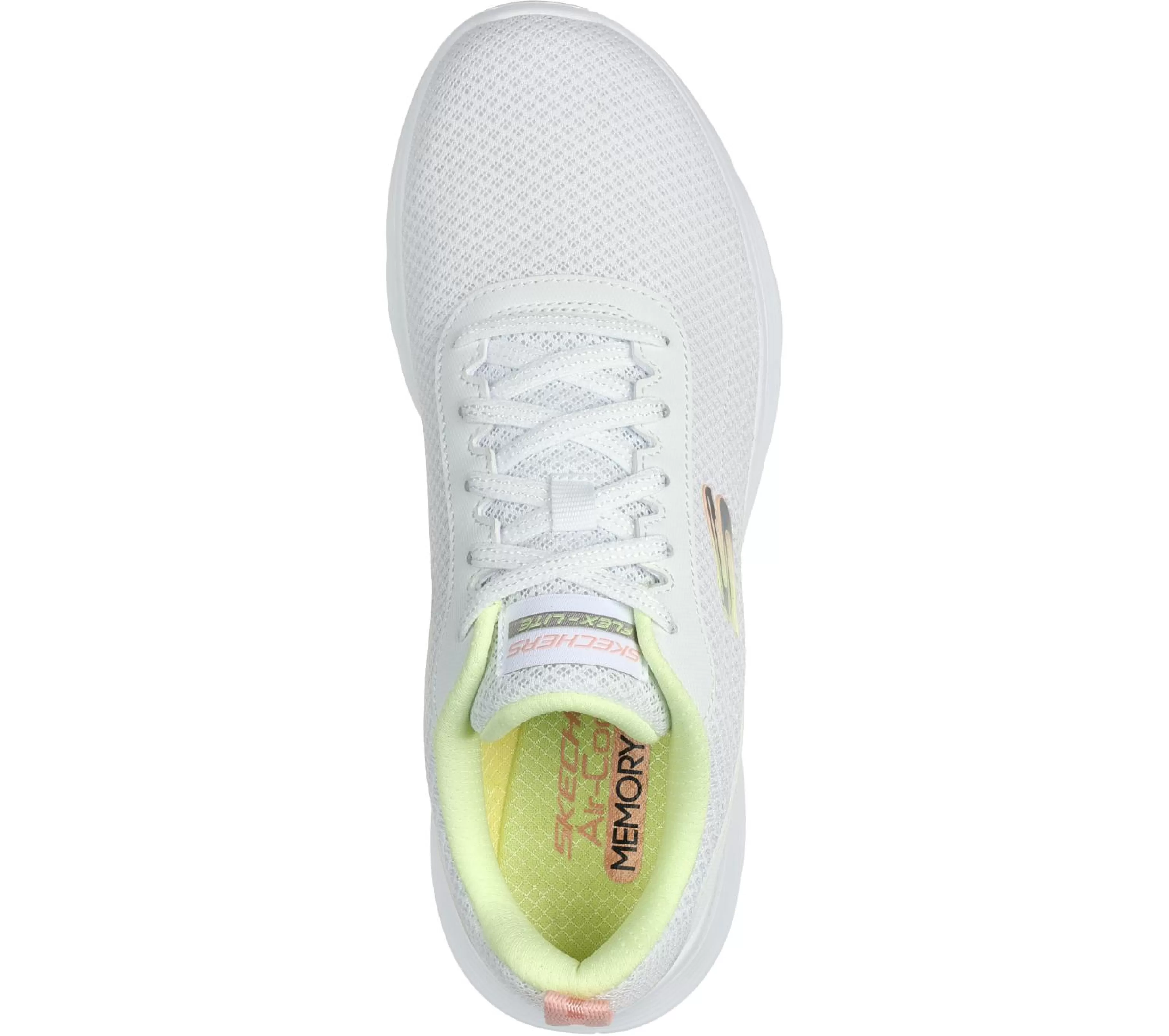 Com Atacadores | Sapatilhas Casuais | SKECHERS Flex Appeal 5.0 - New Thrive BRANCO / MULTICOR