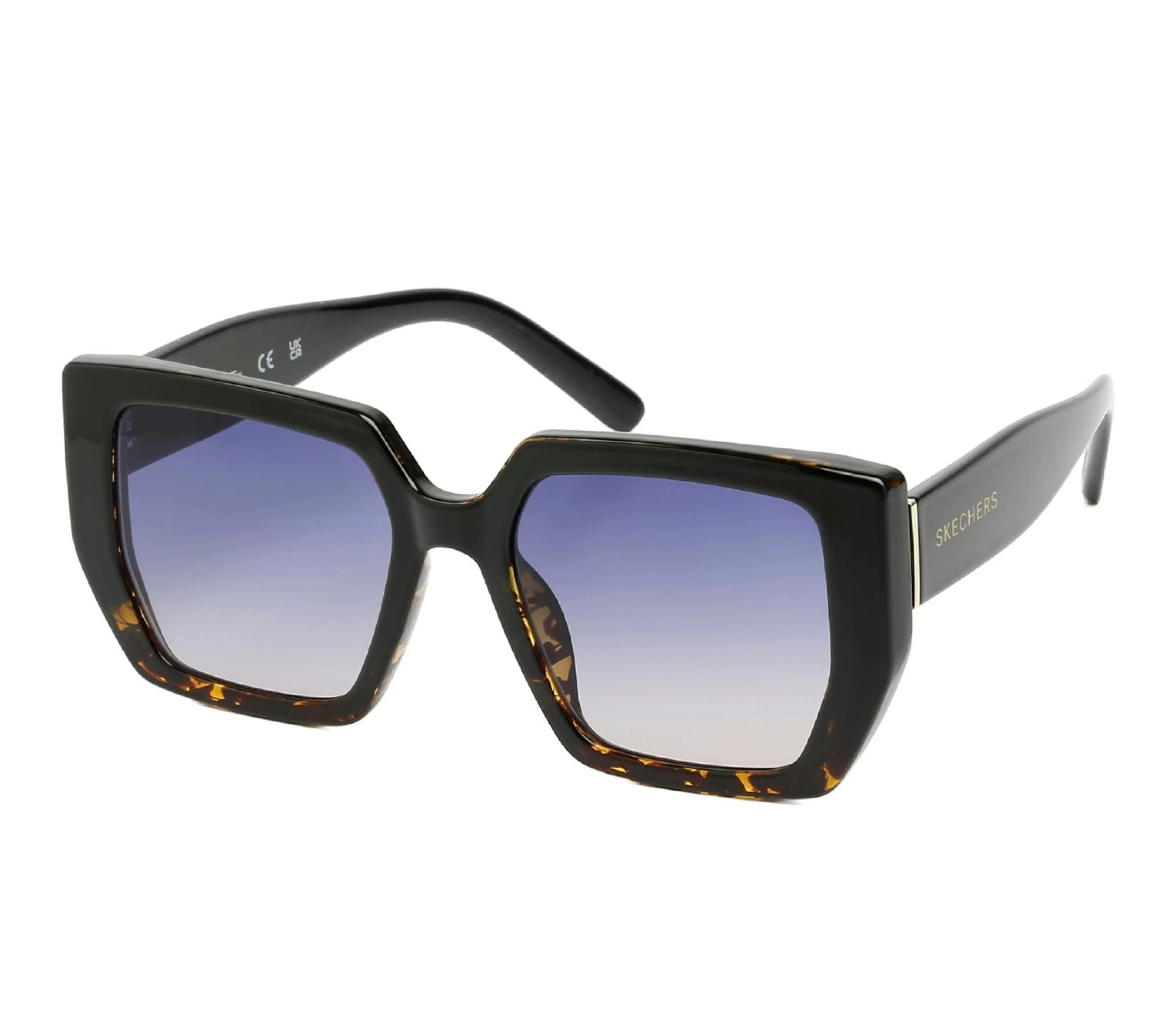 Óculos De Sol | SKECHERS Geometric Sunglasses PRETO / MULTICOR