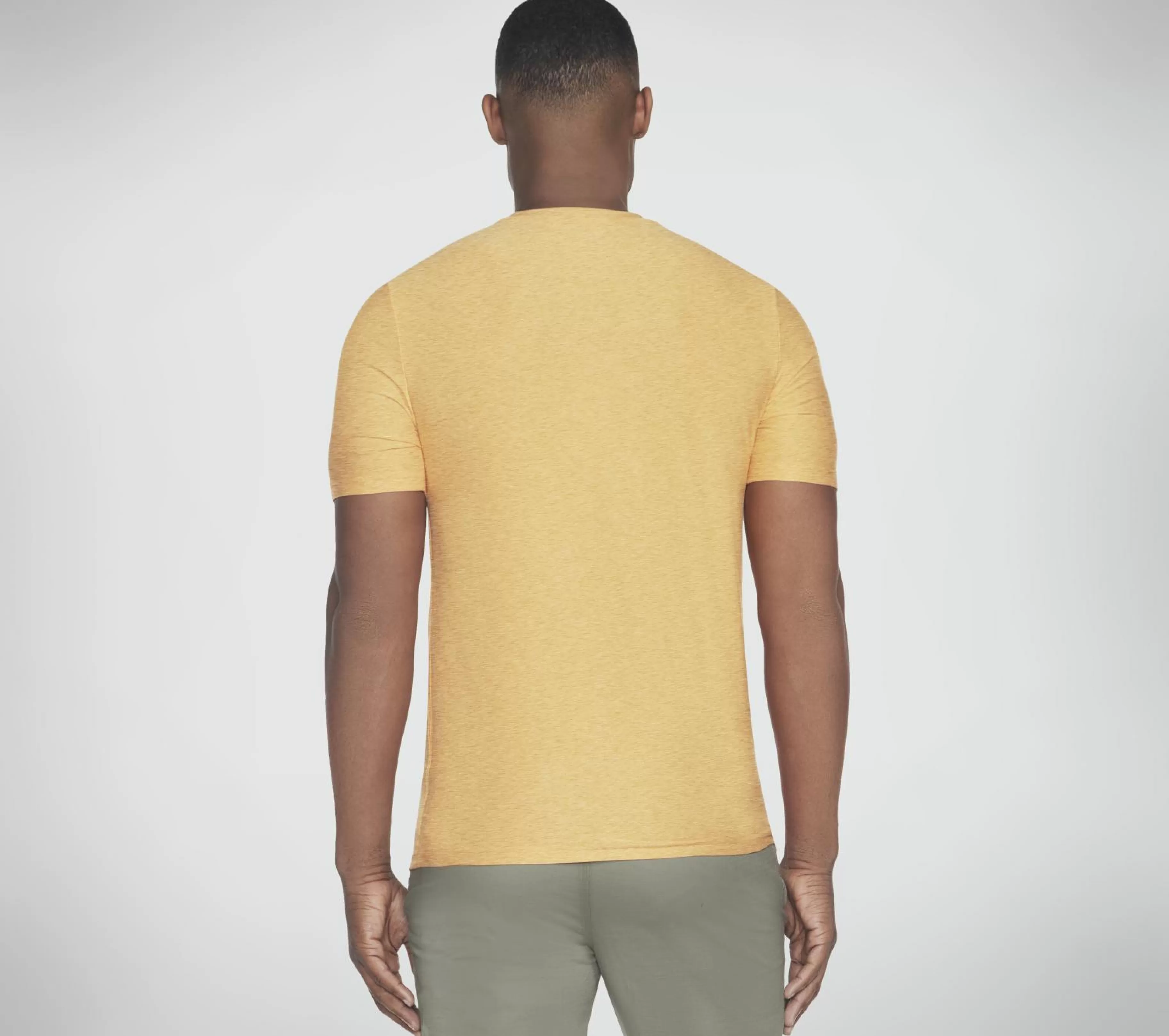 Partes De Cima | Partes De Cima | SKECHERS GO DRI All Day Tee LARANJA / AMARELO