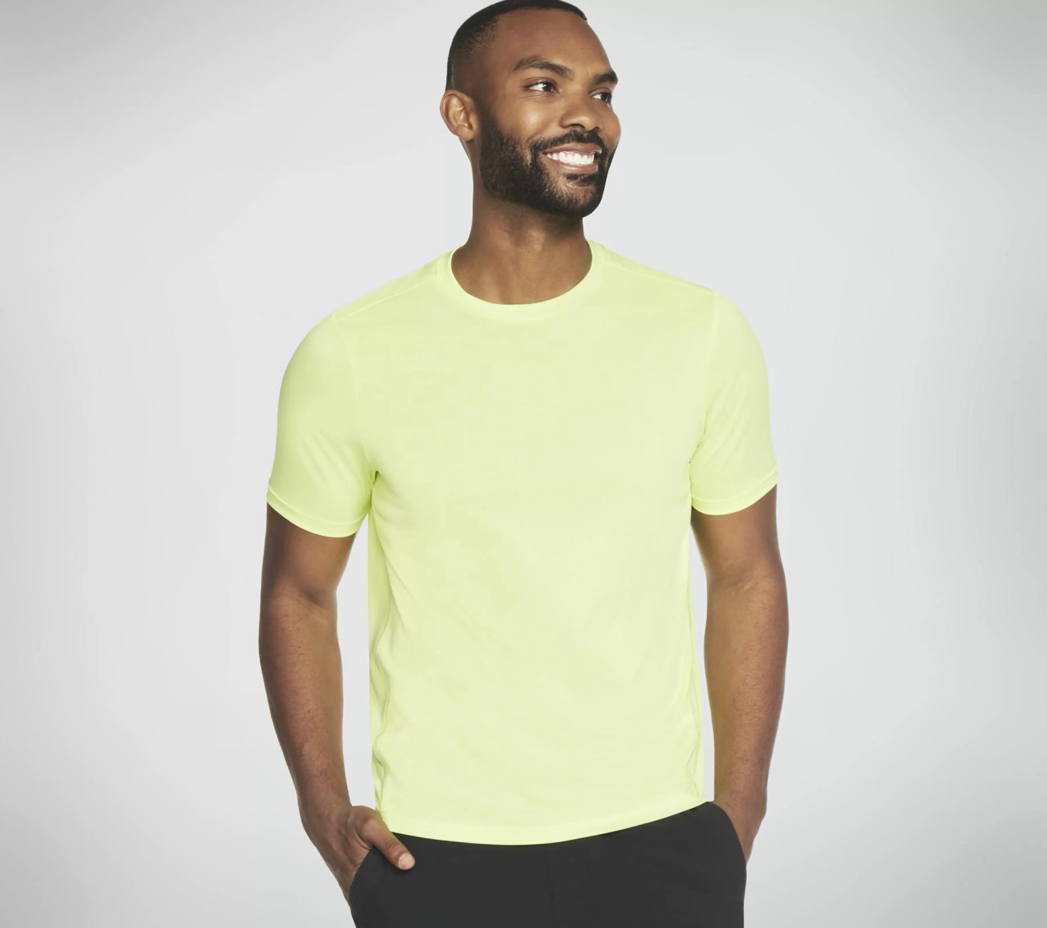 Partes De Cima | Partes De Cima | SKECHERS GO DRI Charge Tee AMARELO