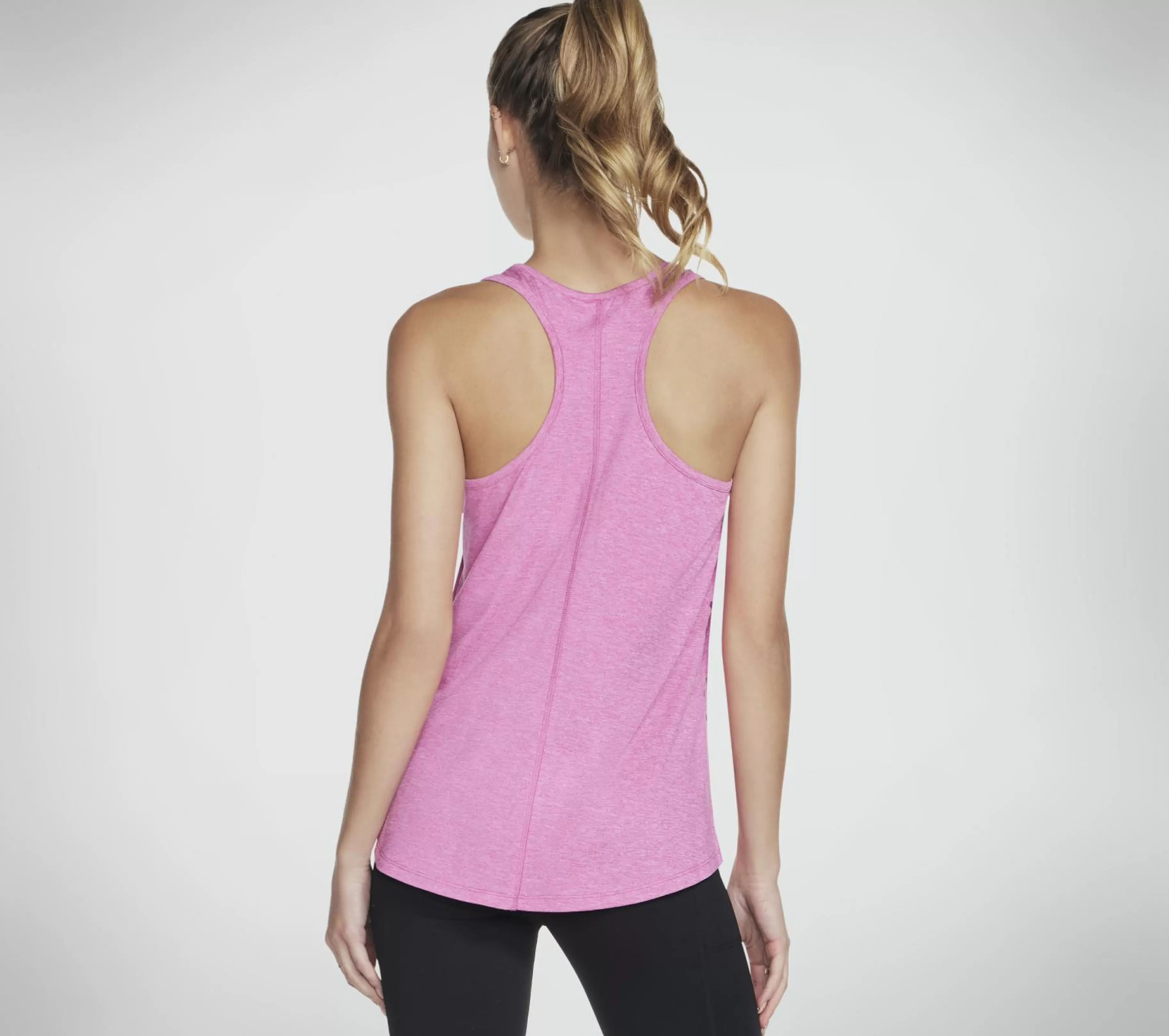 Partes De Cima | Partes De Cima | SKECHERS GO DRI SWIFT Racerback Tank ROSA