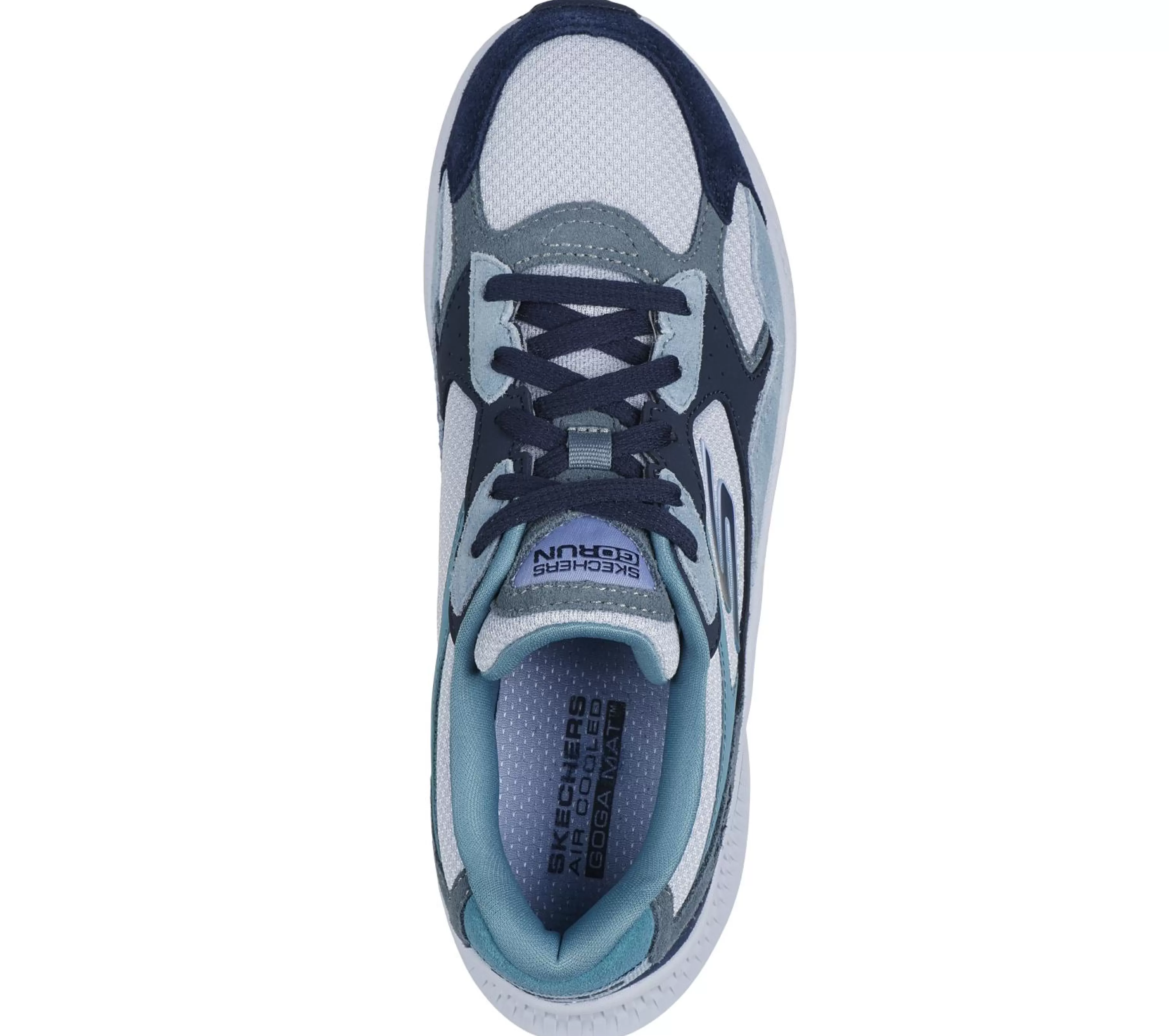 Com Atacadores | Sapatilhas | SKECHERS GO RUN Consistent 2.0 - Retro Stride AZUL / NAVY