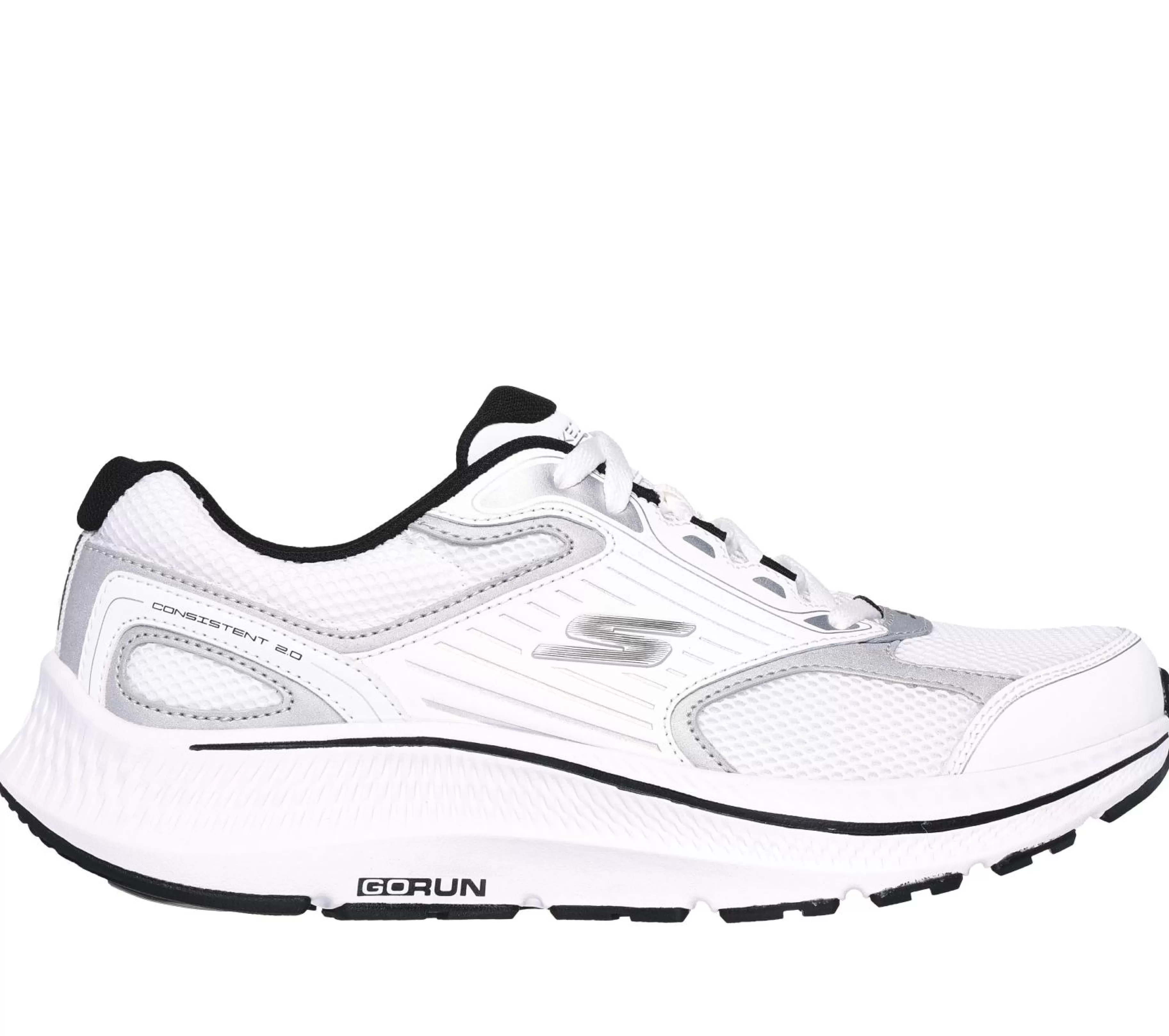 Sapatilhas | SKECHERS GO RUN Consistent 2.0 - Silver Wolf BRANCO / PRATEADO