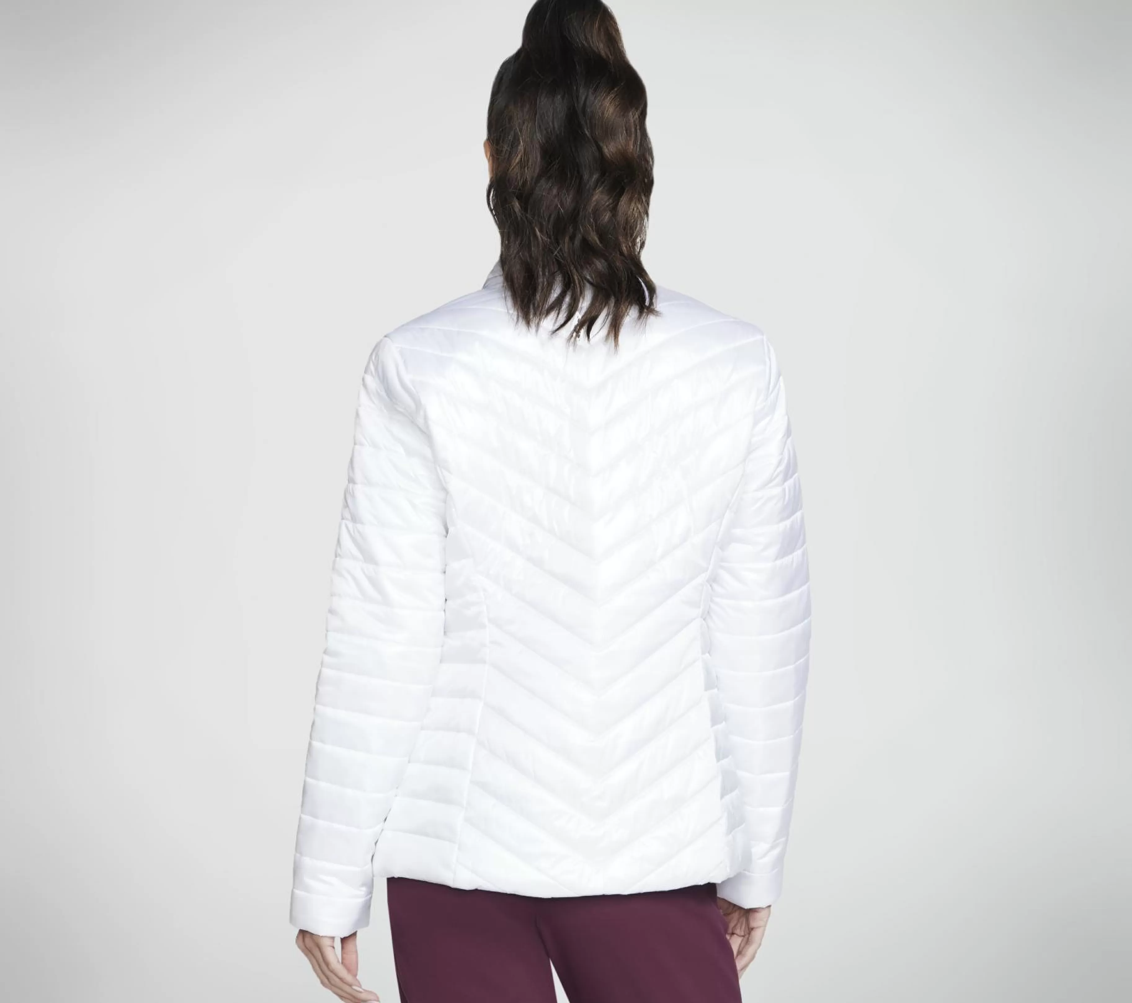 Partes De Cima | Partes De Cima | SKECHERS GO SHIELD Shine Jacket BRANCO