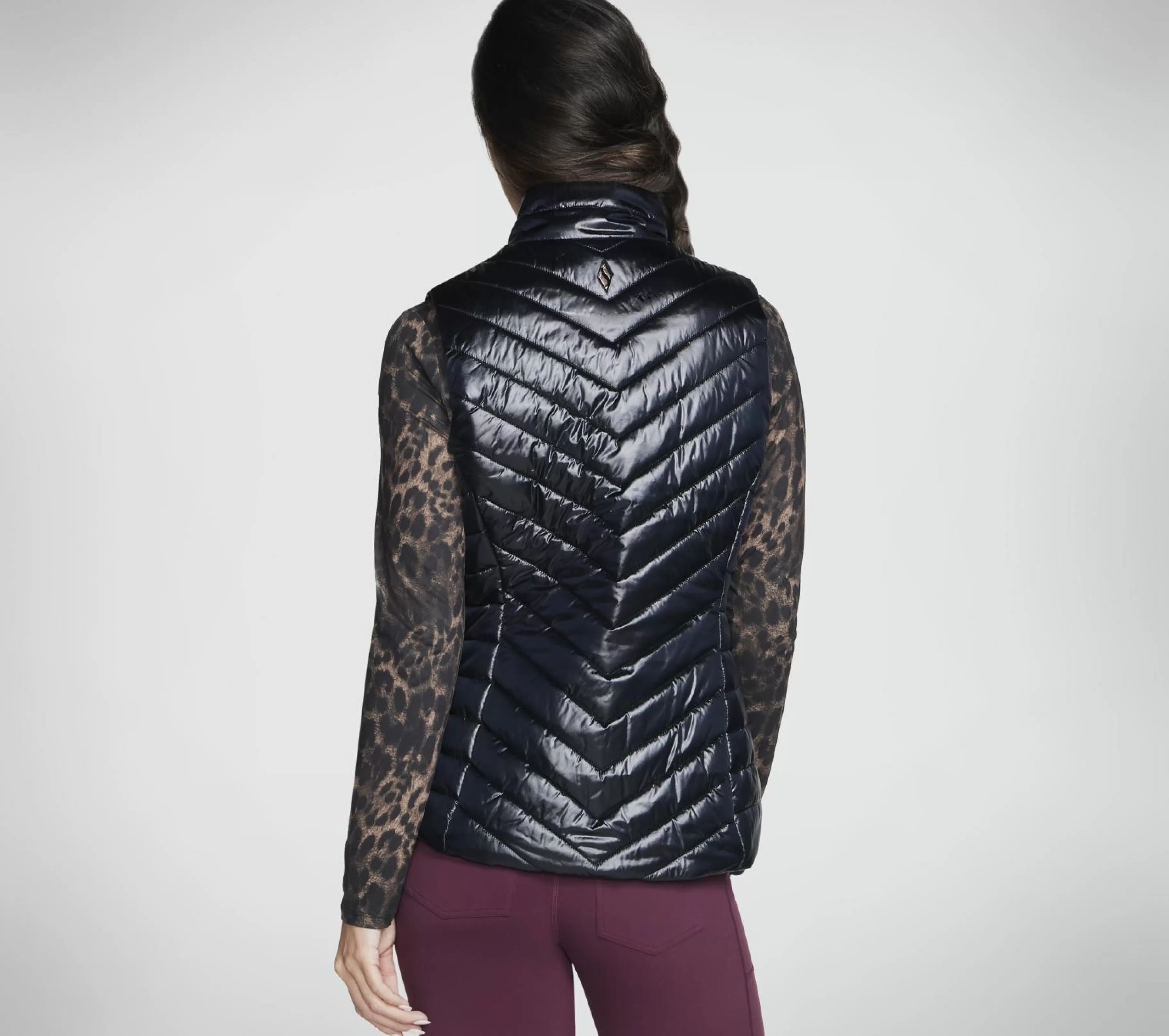 Partes De Cima | Partes De Cima | SKECHERS GO SHIELD Shine Vest PRETO