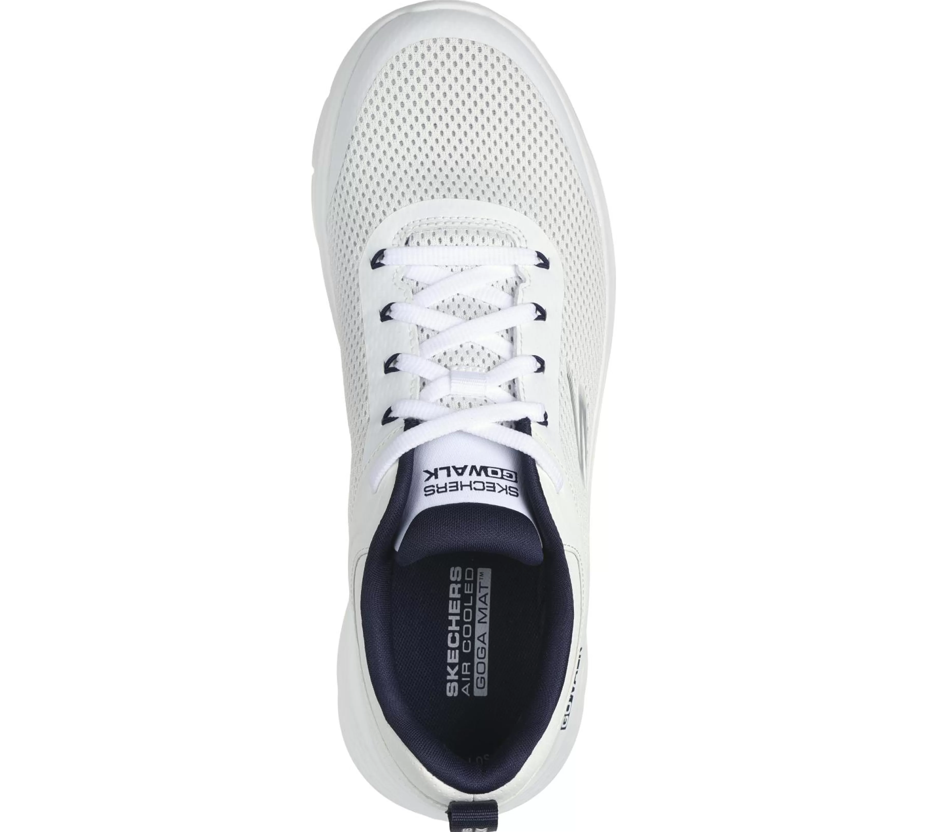 Sapatos Com Atacadores | Sapatilhas | SKECHERS GO WALK Flex - Independent BRANCO / NAVY