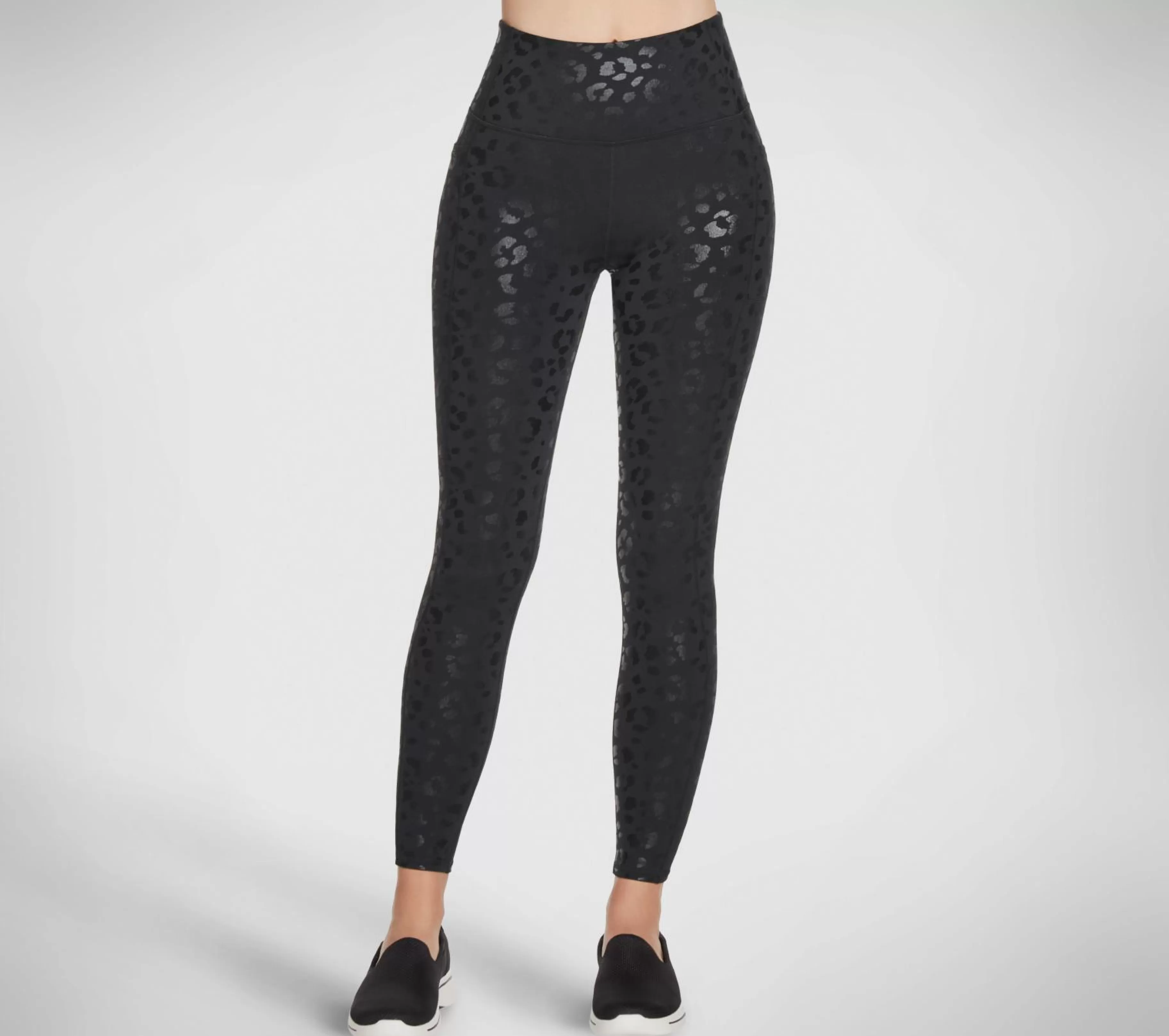 Calças | Partes De Baixo | SKECHERS GO WALK Shadow Leopard HW Legging PRETO