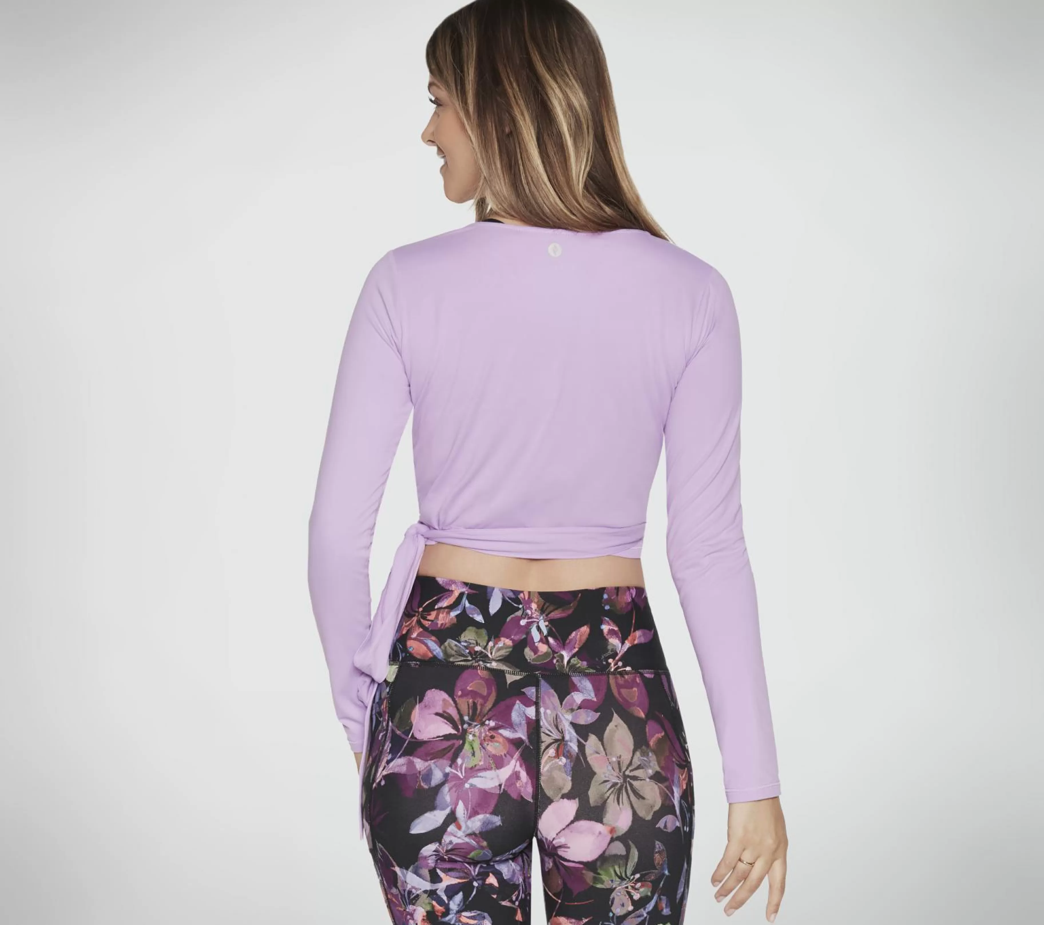 Partes De Cima | Partes De Cima | SKECHERS GODRI SERENE Wrap Top ROXO / VIOLETA