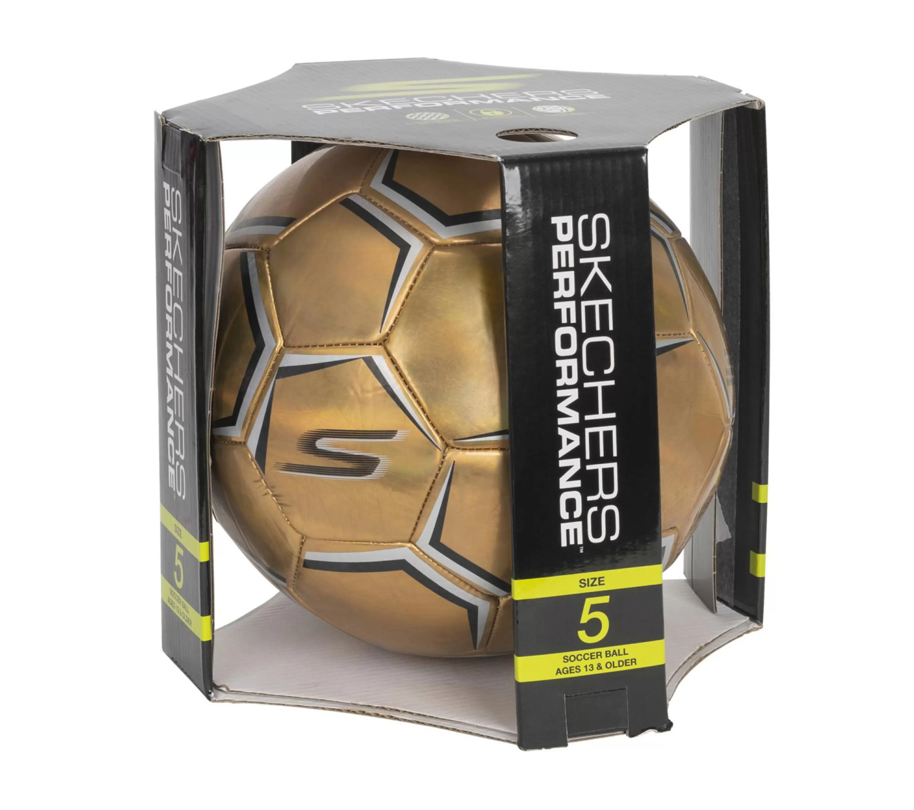 Acessórios | Acessórios | SKECHERS Hex Shadow Size 5 Soccer Ball DOURADO