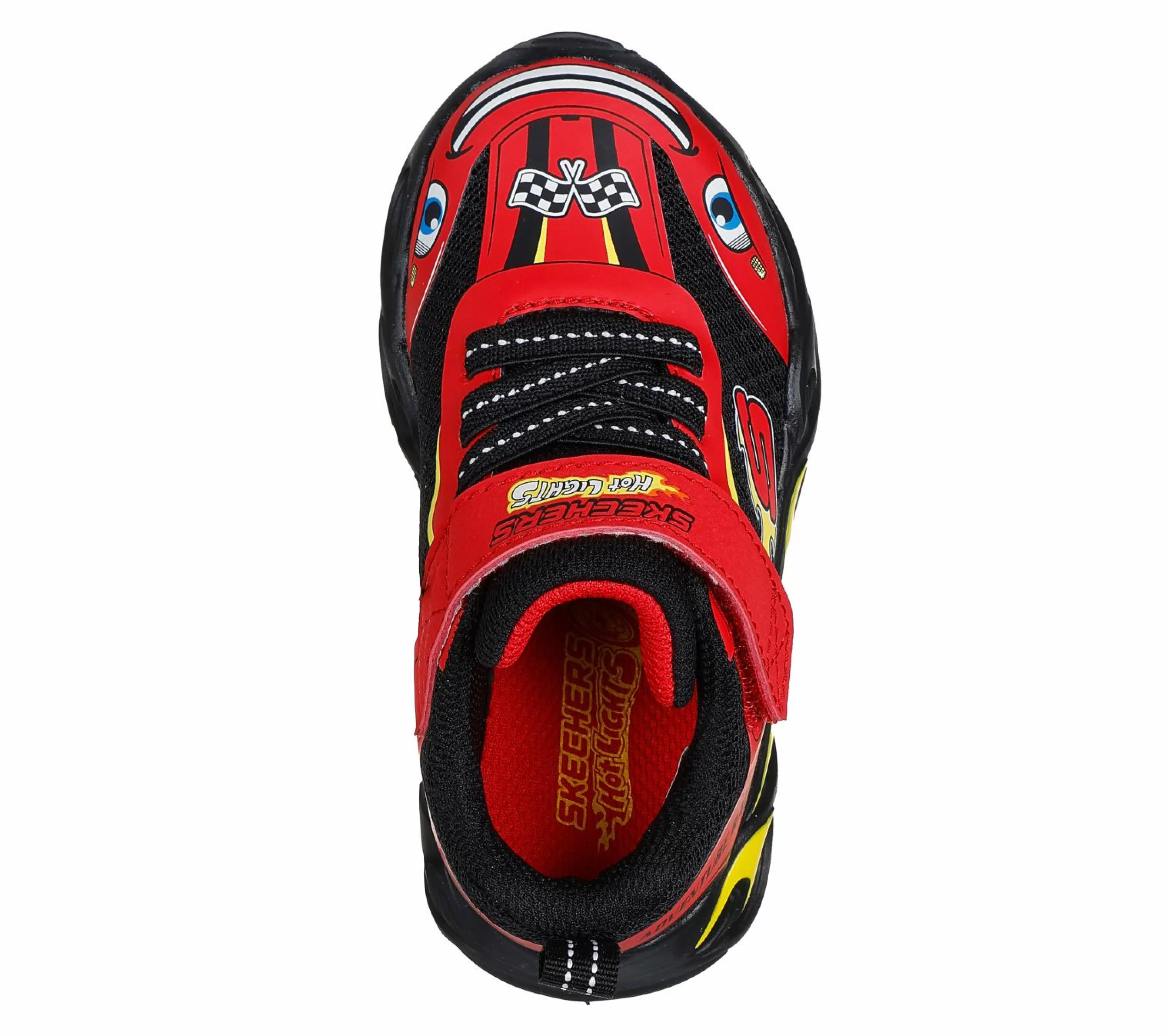 Sapatilhas | SKECHERS Hot Lights: Thermo Flash - Wheel Buddies VERMELHO / PRETO