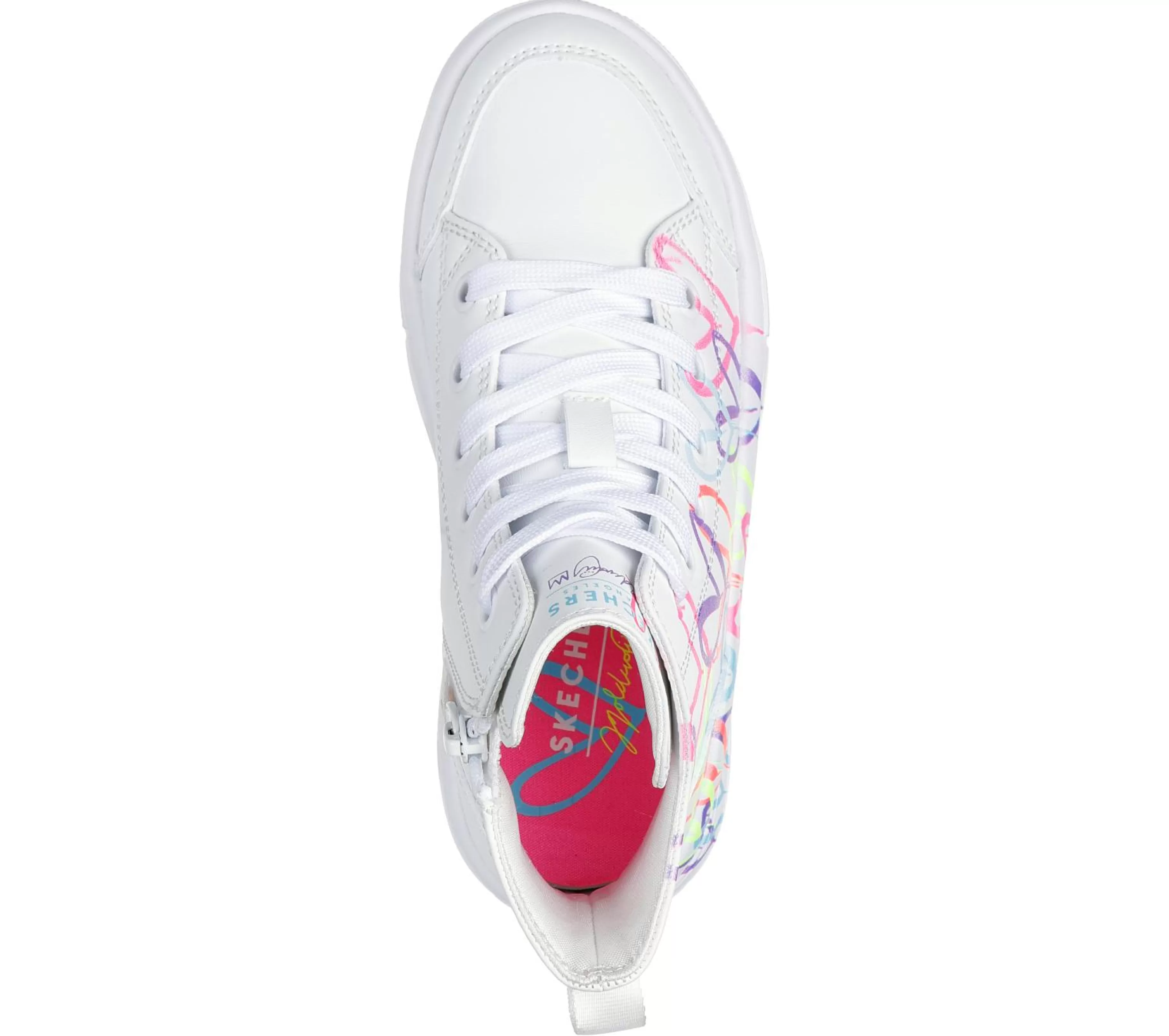 Sapatilhas | SKECHERS JGoldcrown: Hyperlift BRANCO / MULTICOR