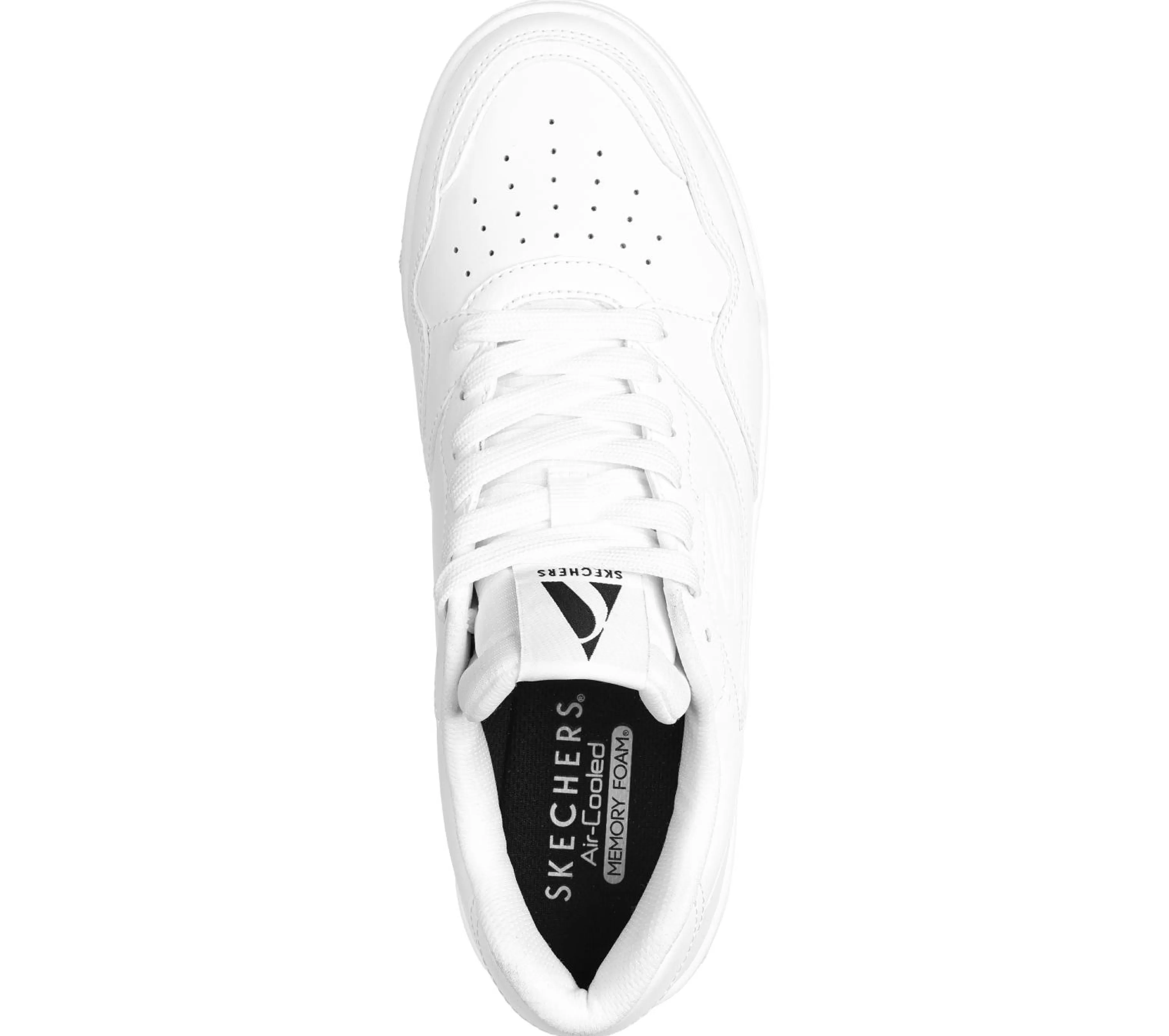 Sapatos Com Atacadores | Sapatilhas Casuais | SKECHERS Koopa Court - Volley Low Varsity BRANCO