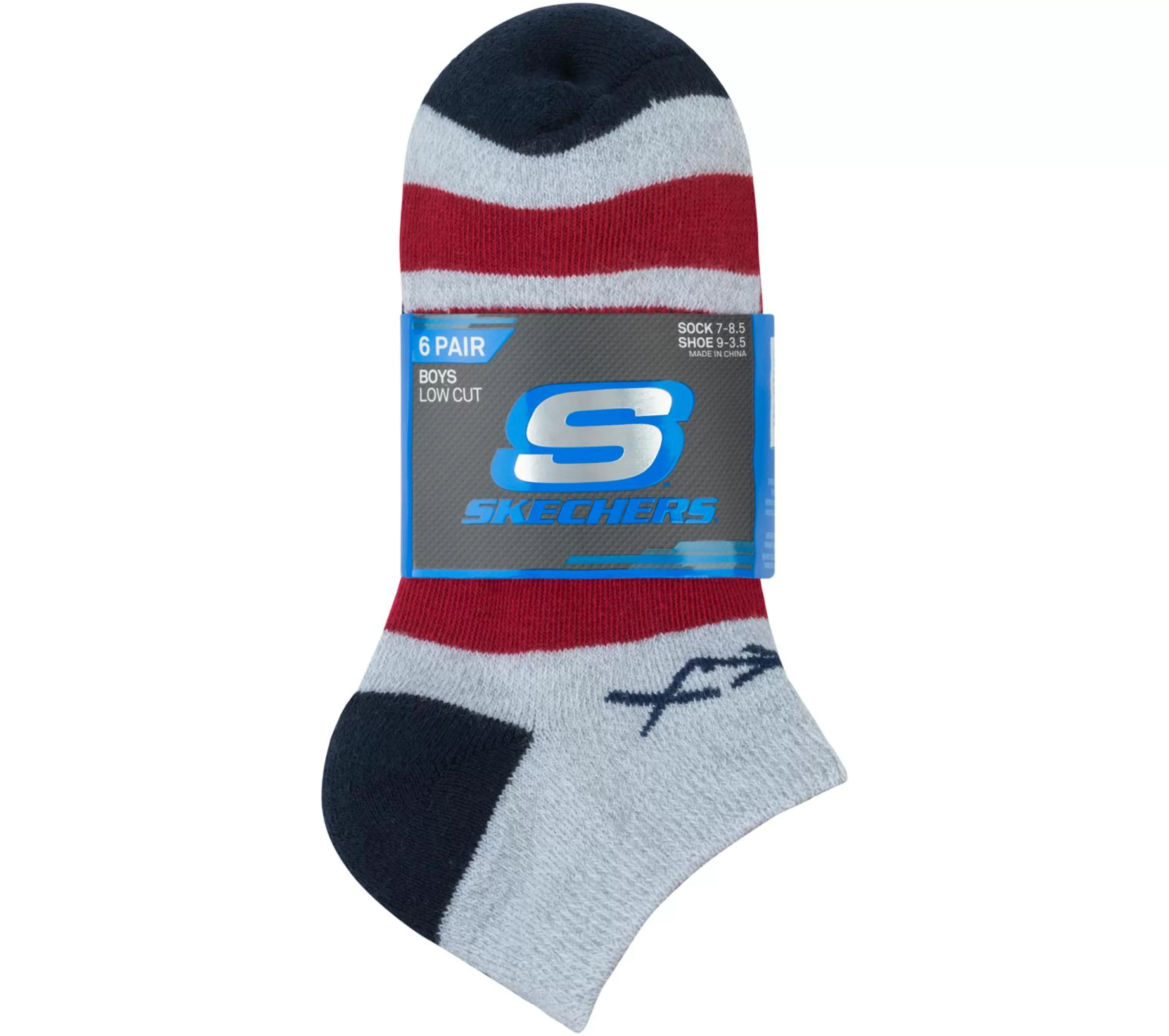 Meias | Meias | SKECHERS Low Cut Super Soft Socks - 6 Pack MULTICOR