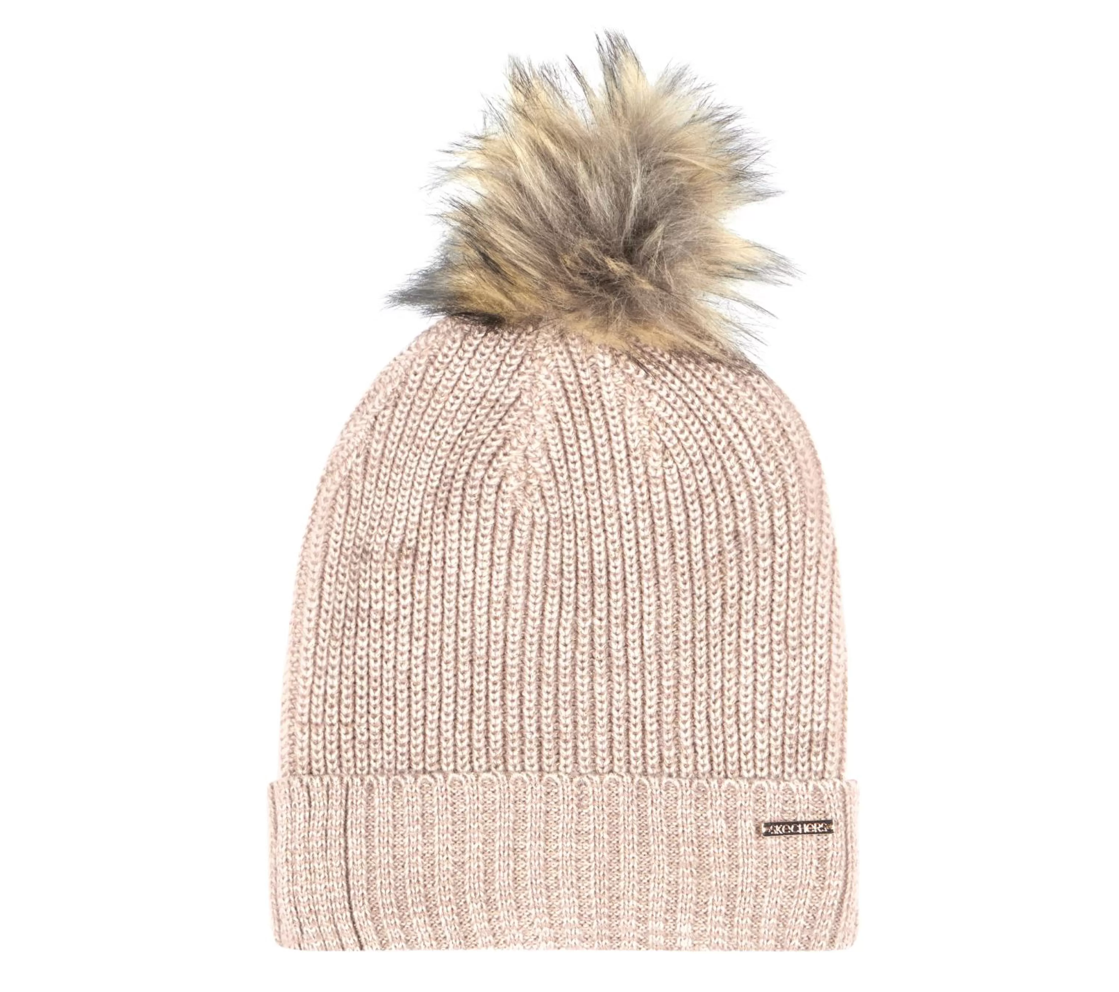 Equipamento Para O Frio | SKECHERS Marled Purl Beanie ROSA