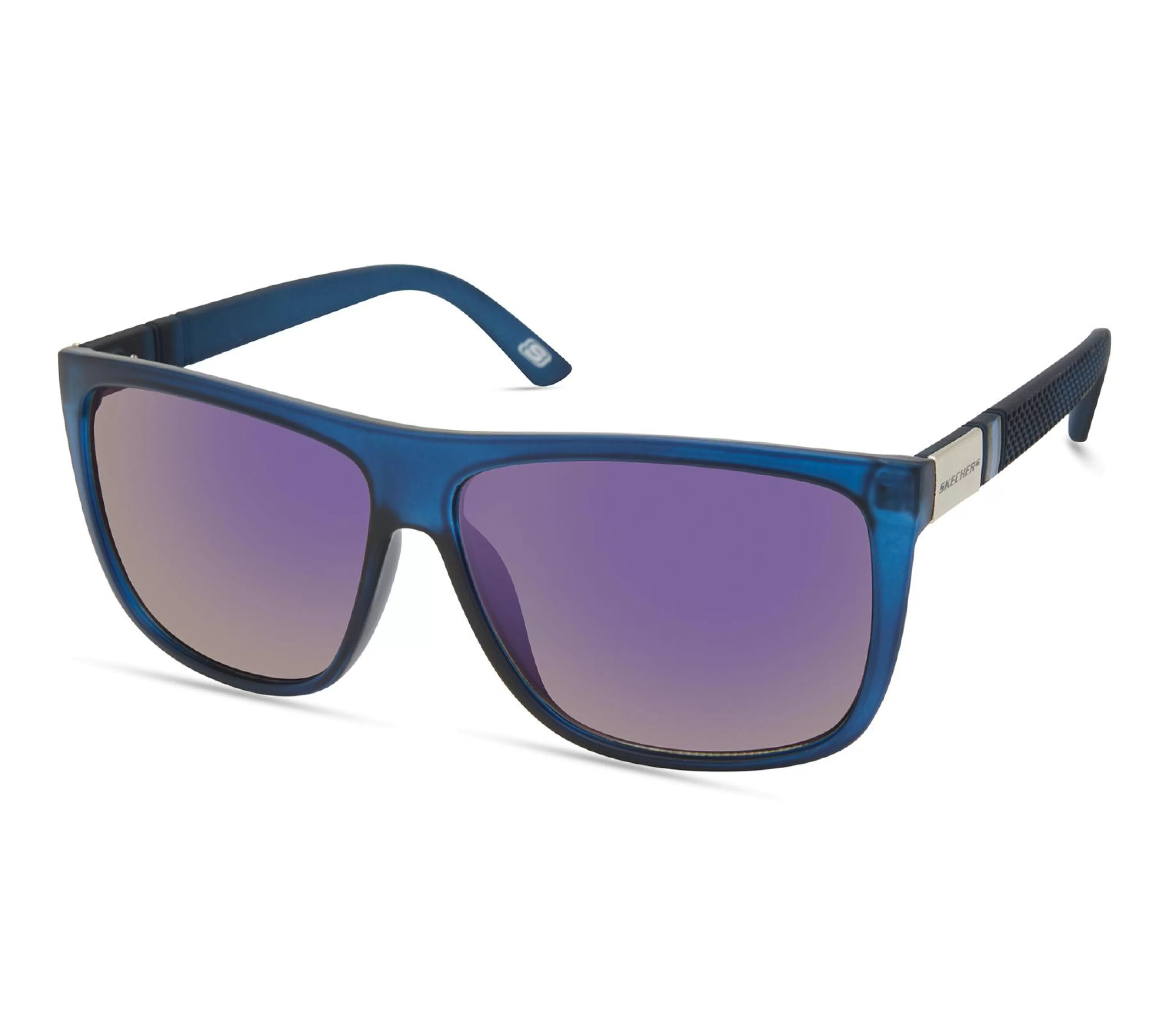 Óculos De Sol | Acessórios | SKECHERS Matte Wayfarer Sunglasses AZUL