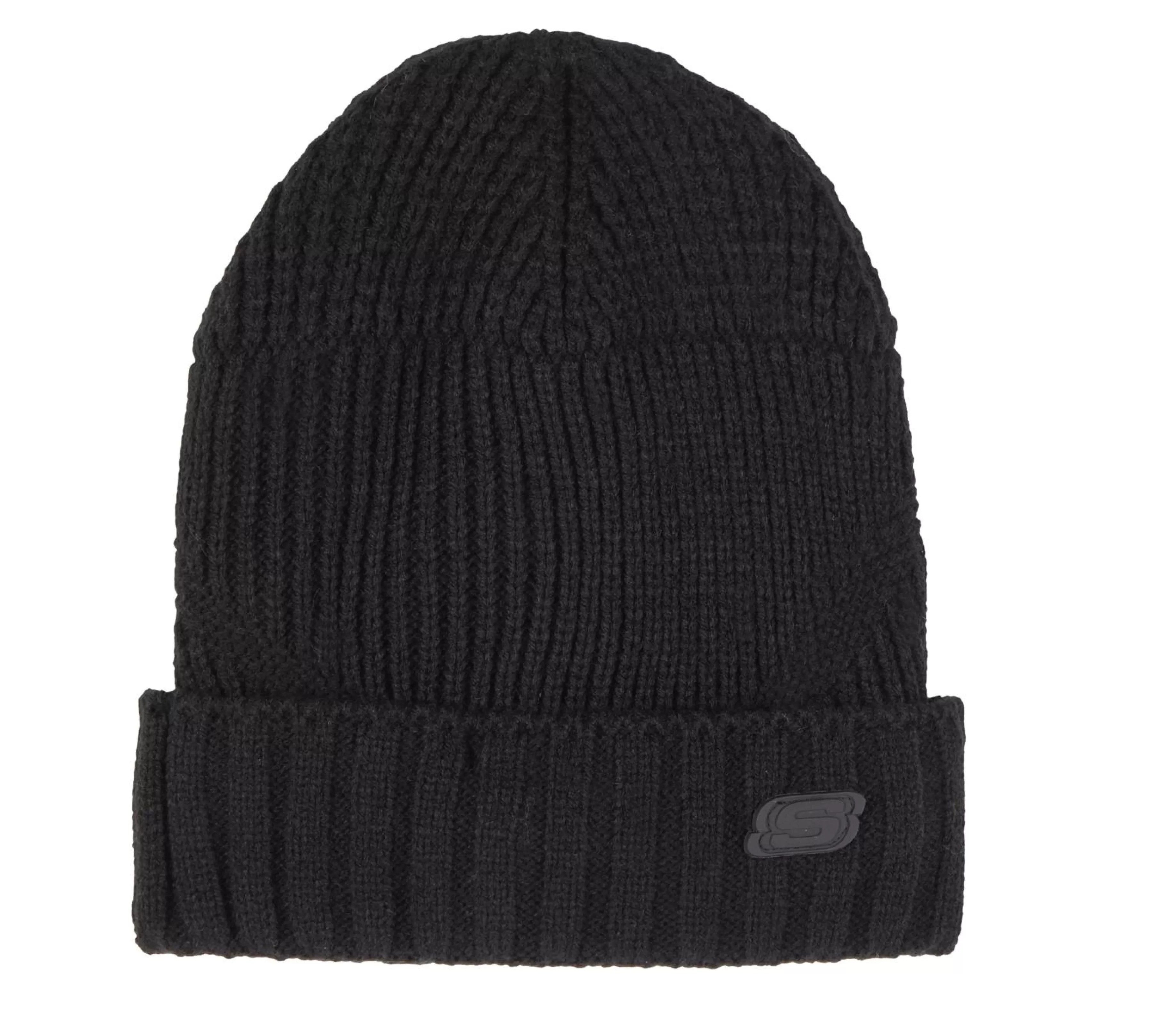 Equipamento Para O Frio | Acessórios Para A Cabeça | SKECHERS Mixed Rib Knit Beanie PRETO