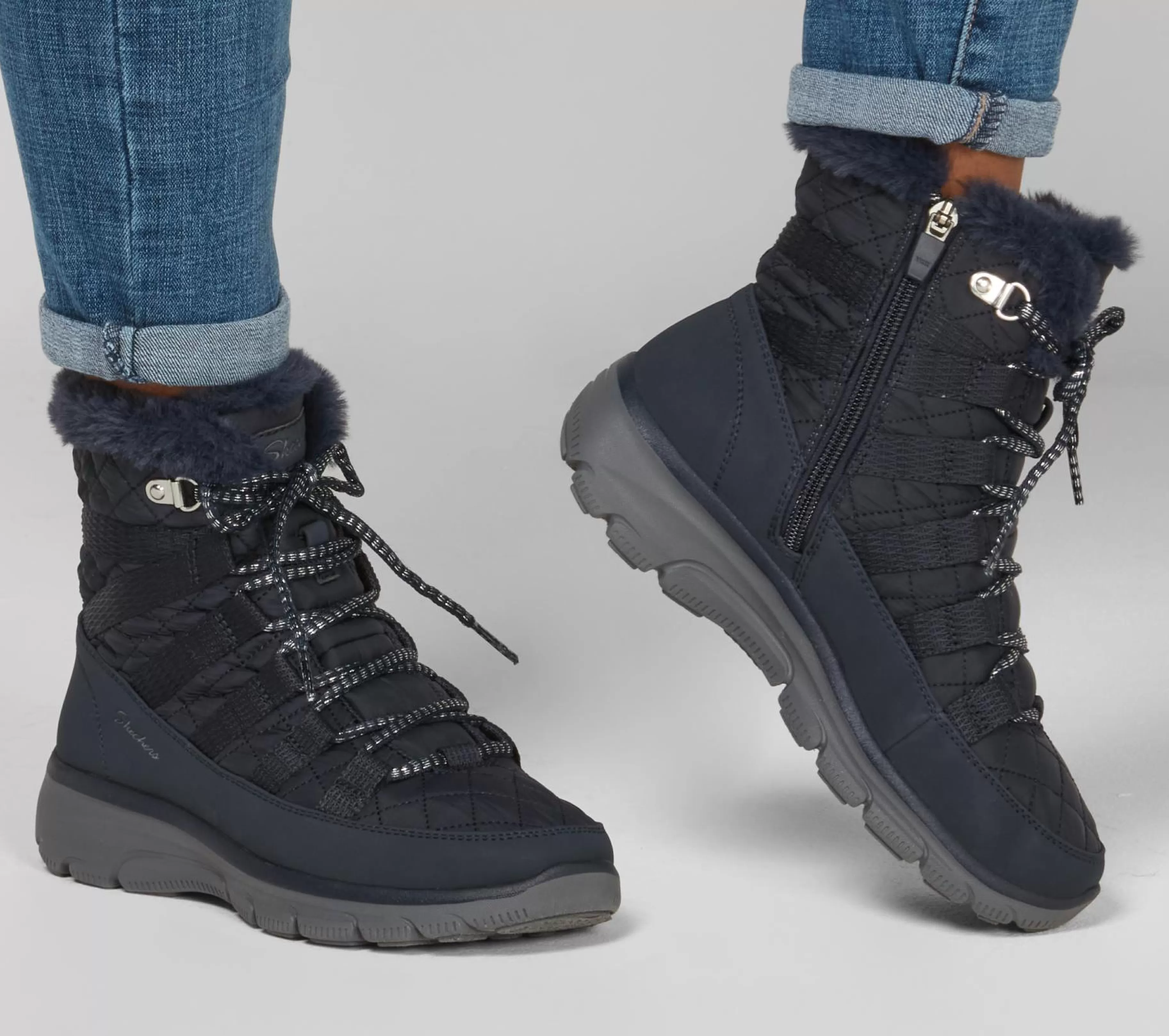 Botas | SKECHERS Relaxed Fit: Easy Going - Moro Street NAVY