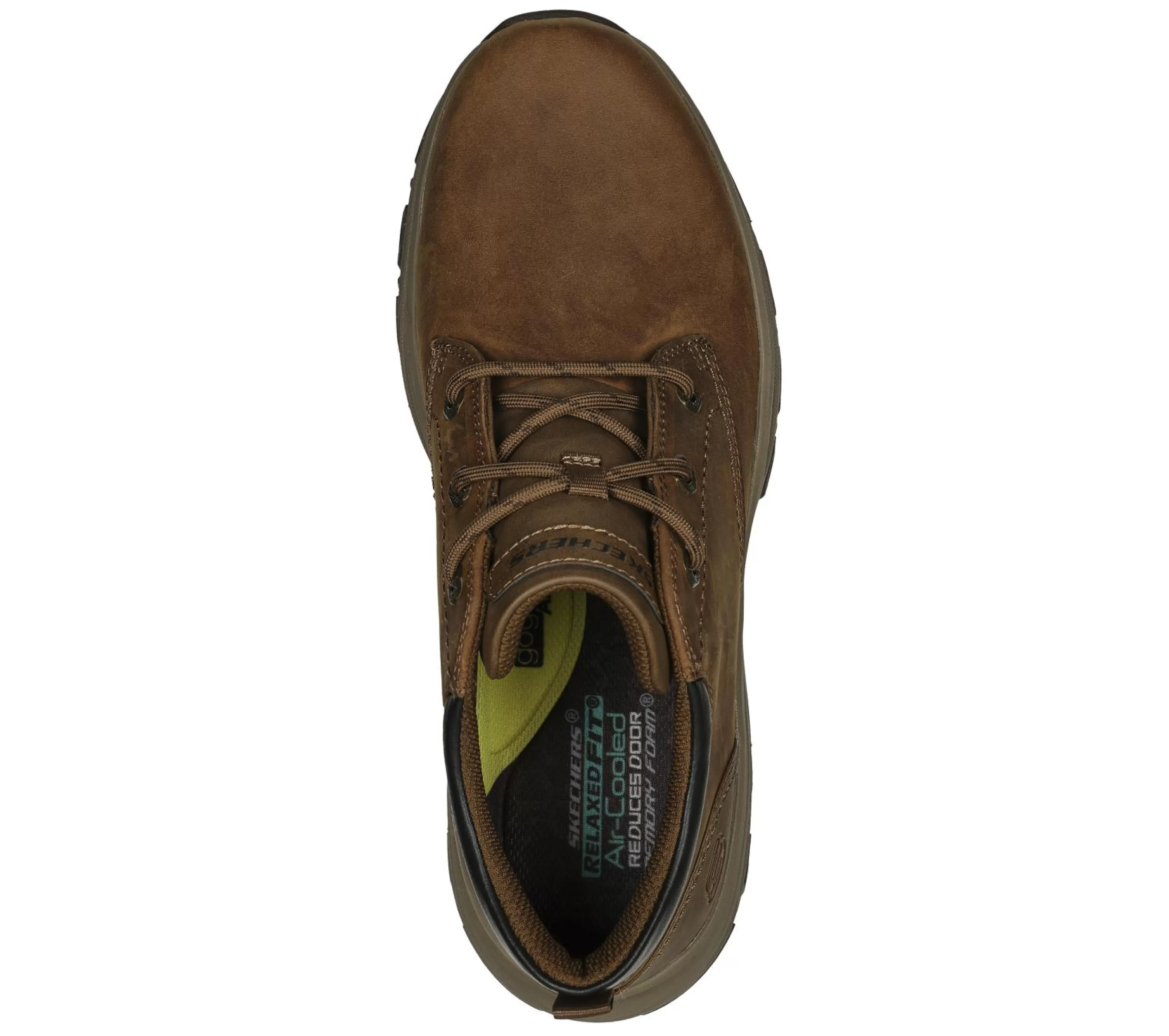 Sapatos Com Atacadores | Botas | SKECHERS Relaxed Fit: Knowlson - Ramhurst CASTANHO DESERTO