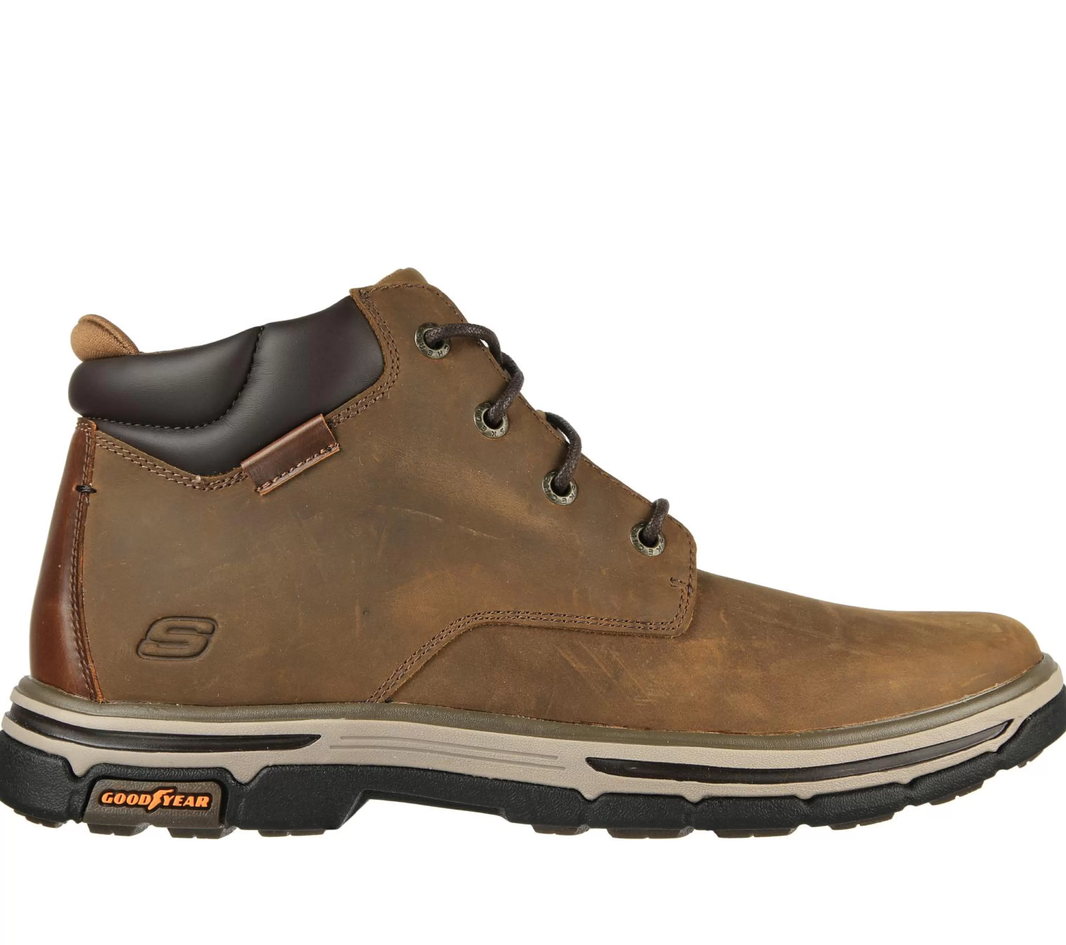 Botas | SKECHERS Relaxed Fit: Segment 2.0 - Brogden CASTANHO DESERTO