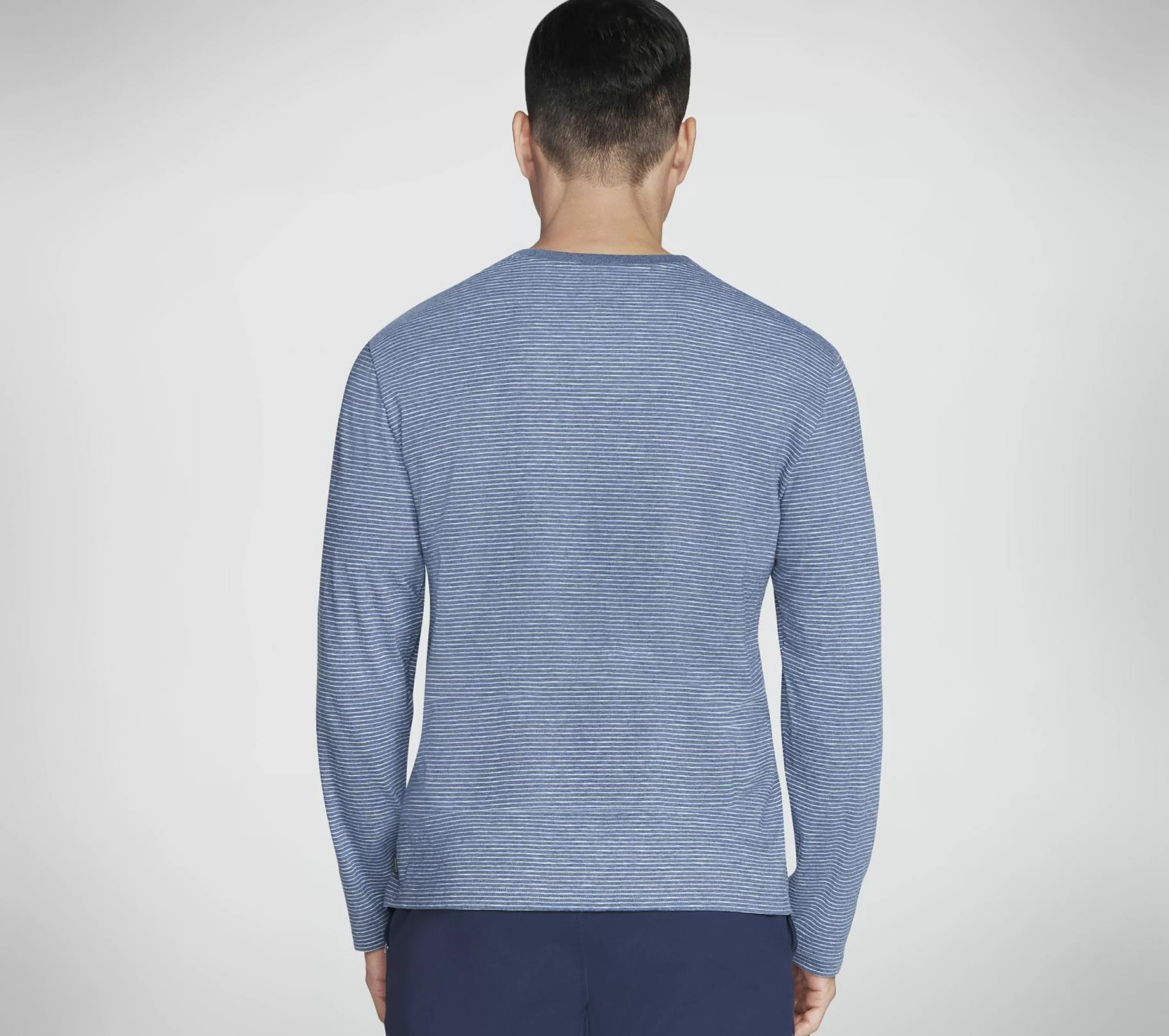 Partes De Cima | Partes De Cima | SKECHERS Skech Jersey Henley DENIM