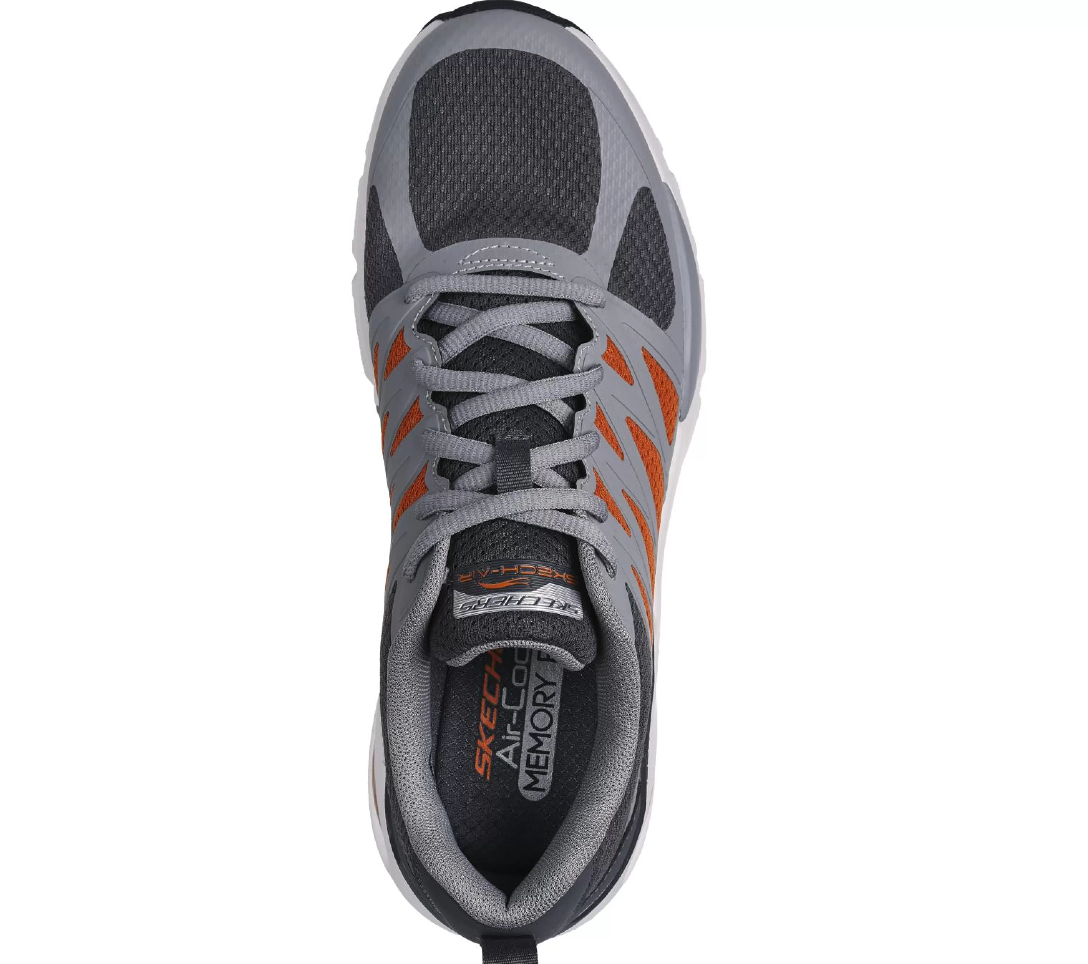 Sapatos Com Atacadores | Sapatilhas | SKECHERS Skech-Air Ventura - Revell CINZENTO / LARANJA