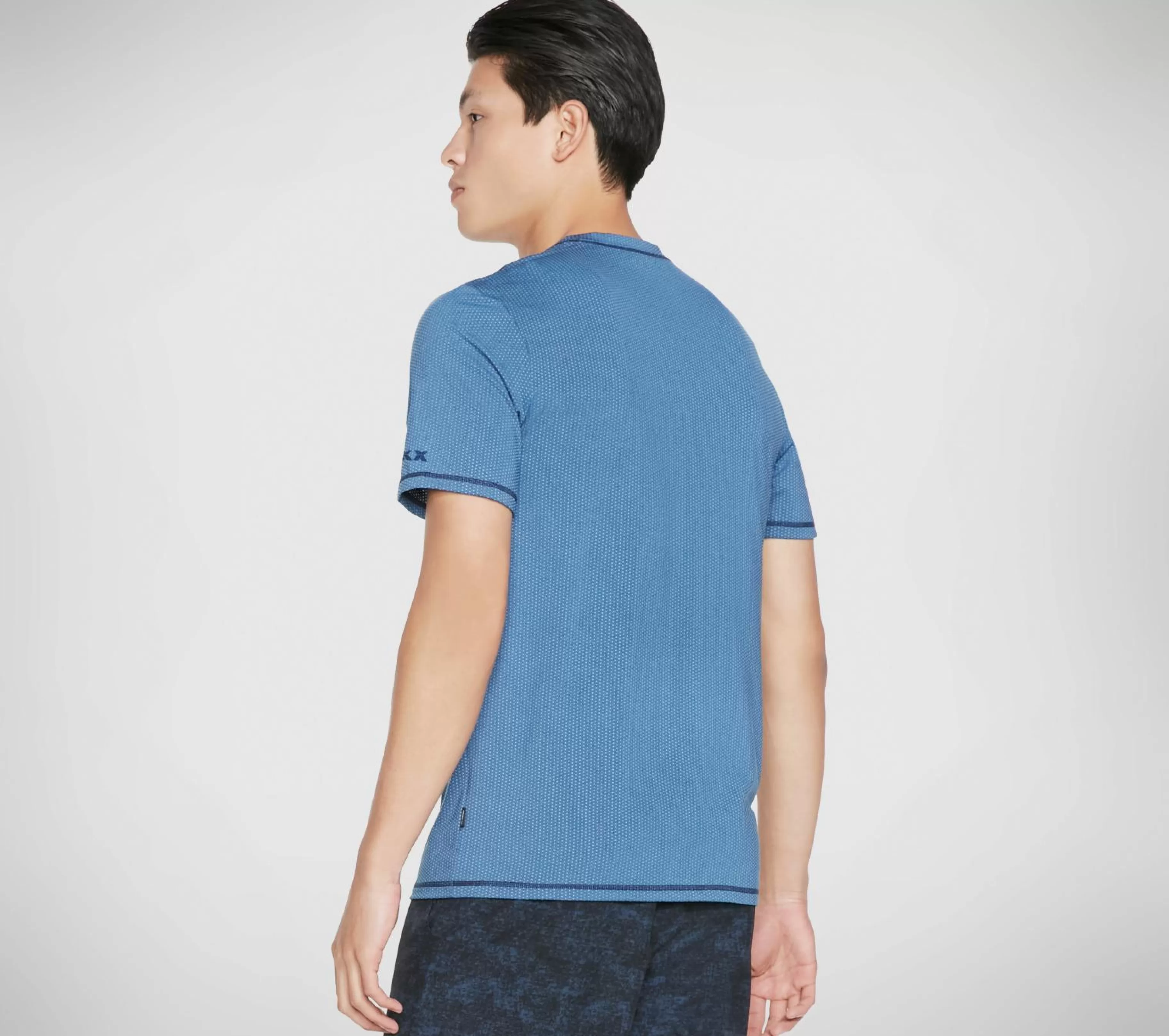 Partes De Cima | Partes De Cima | SKECHERS Apparel Kinetic Tee Shirt AZUL