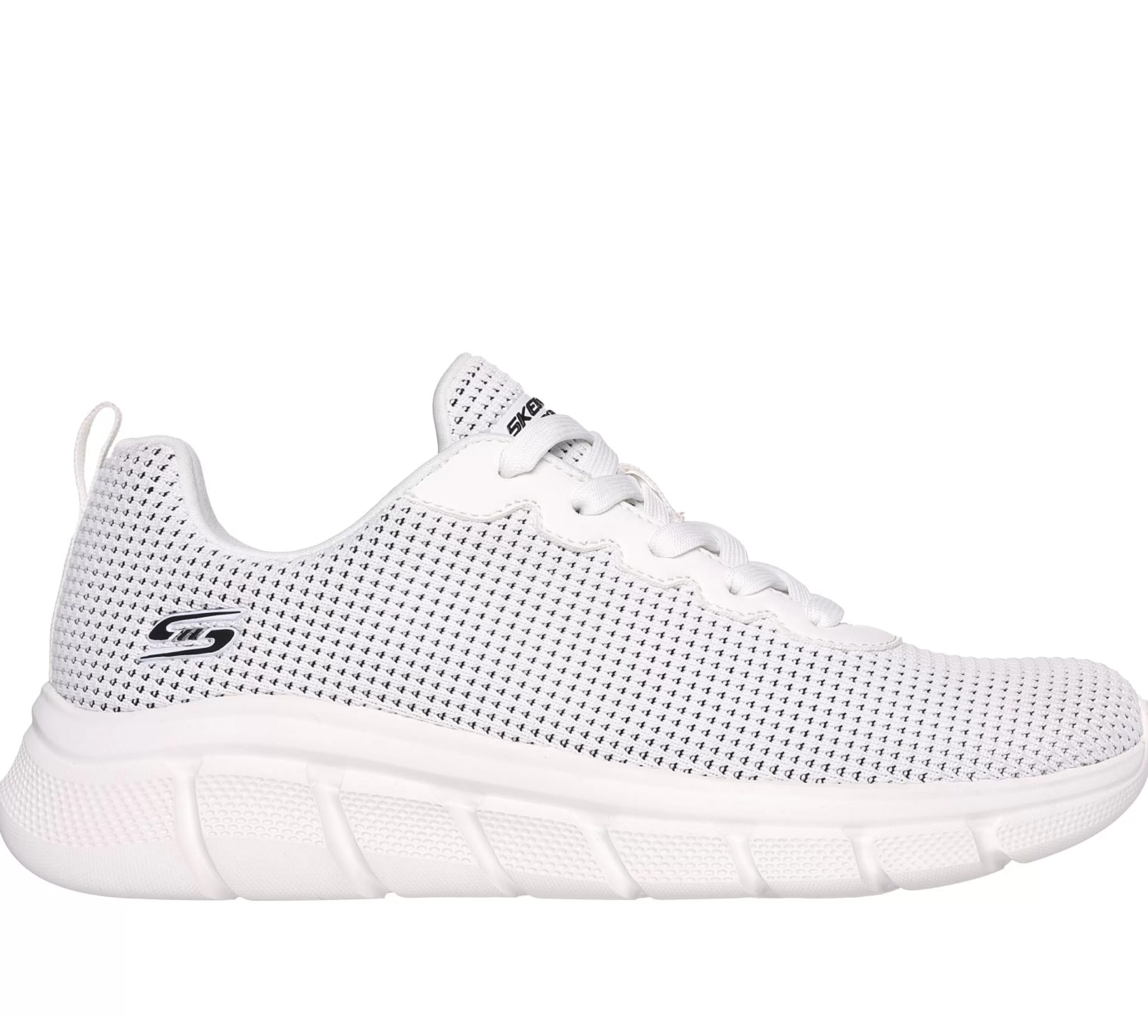 Com Atacadores | Sapatilhas Casuais | SKECHERS BOBS Sport B Flex - Visionary Essence BRANCO