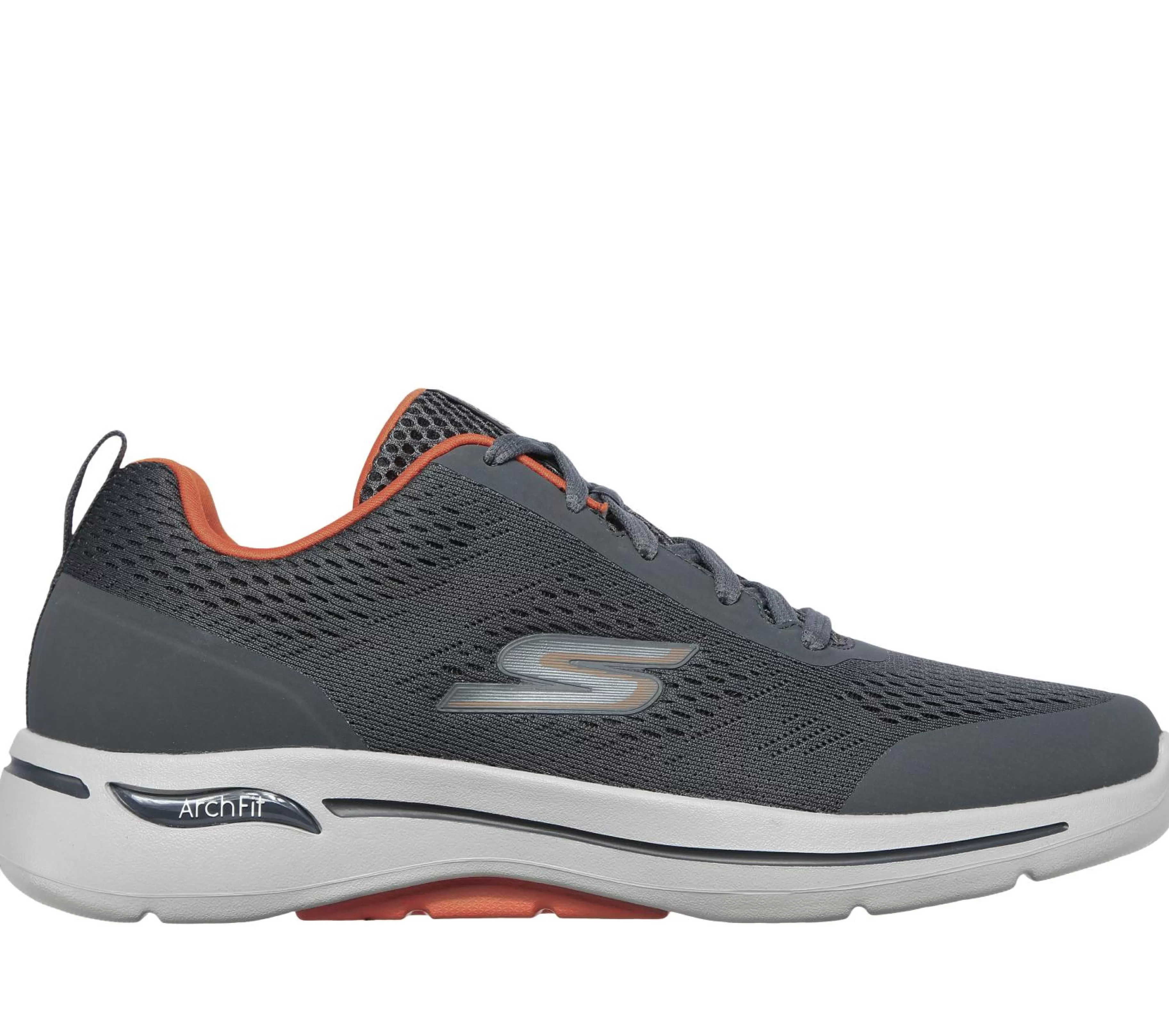 Sapatilhas | SKECHERS GOwalk Arch Fit - Idyllic CARVÃO / LARANJA