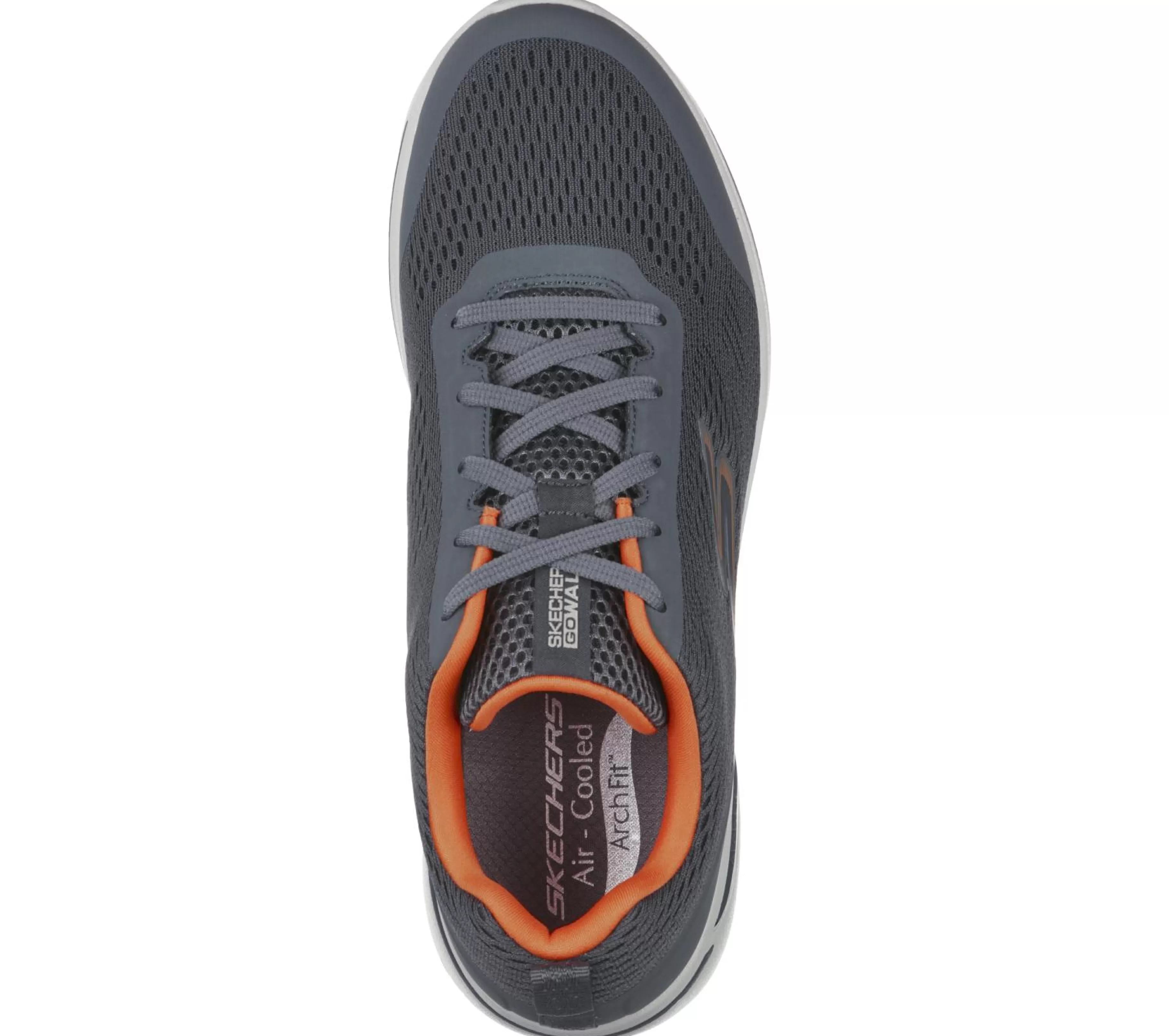 Sapatilhas | SKECHERS GOwalk Arch Fit - Idyllic CARVÃO / LARANJA