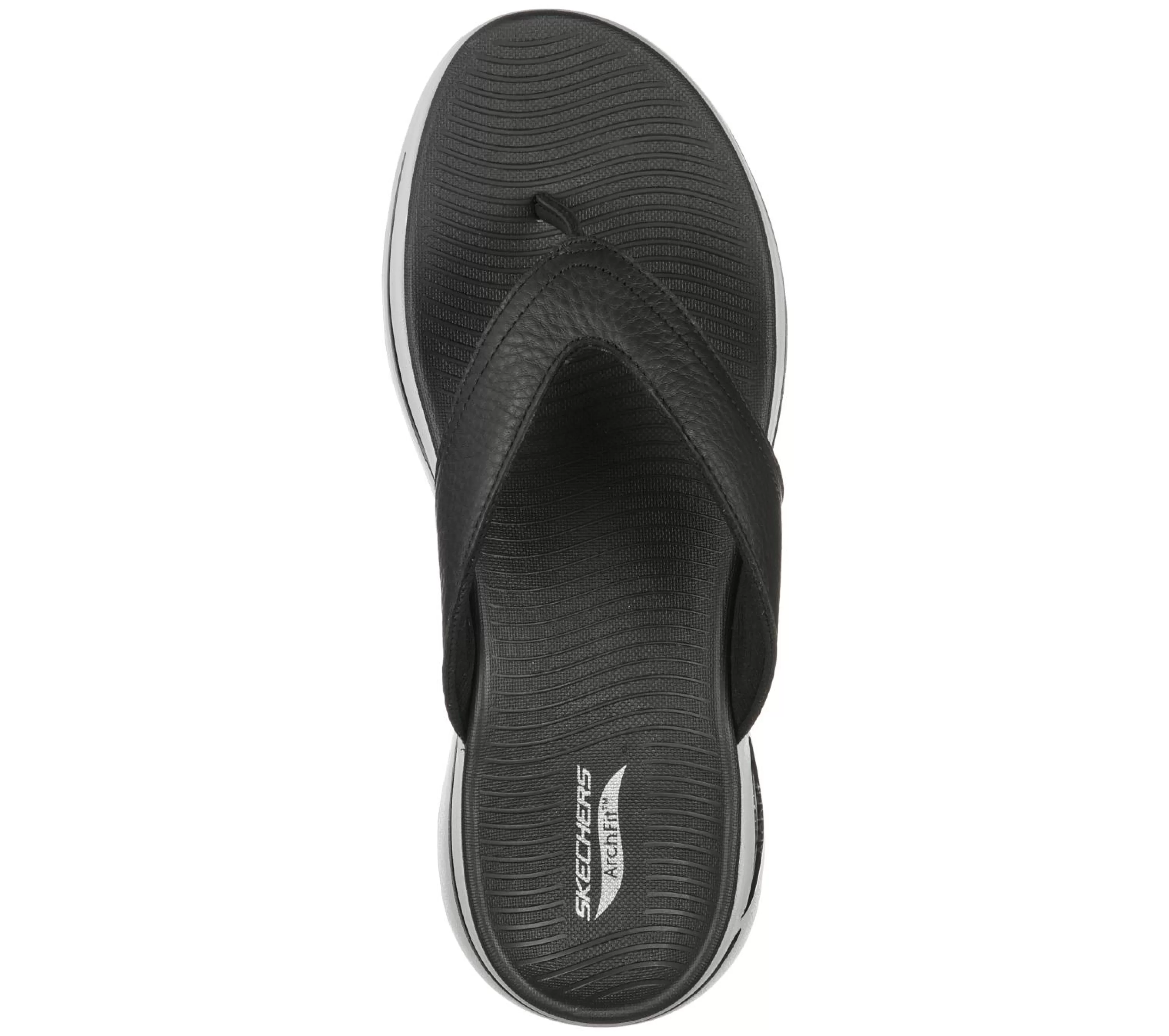 Sandálias | SKECHERS GOwalk Arch Fit Sandal PRETO / CINZENTO