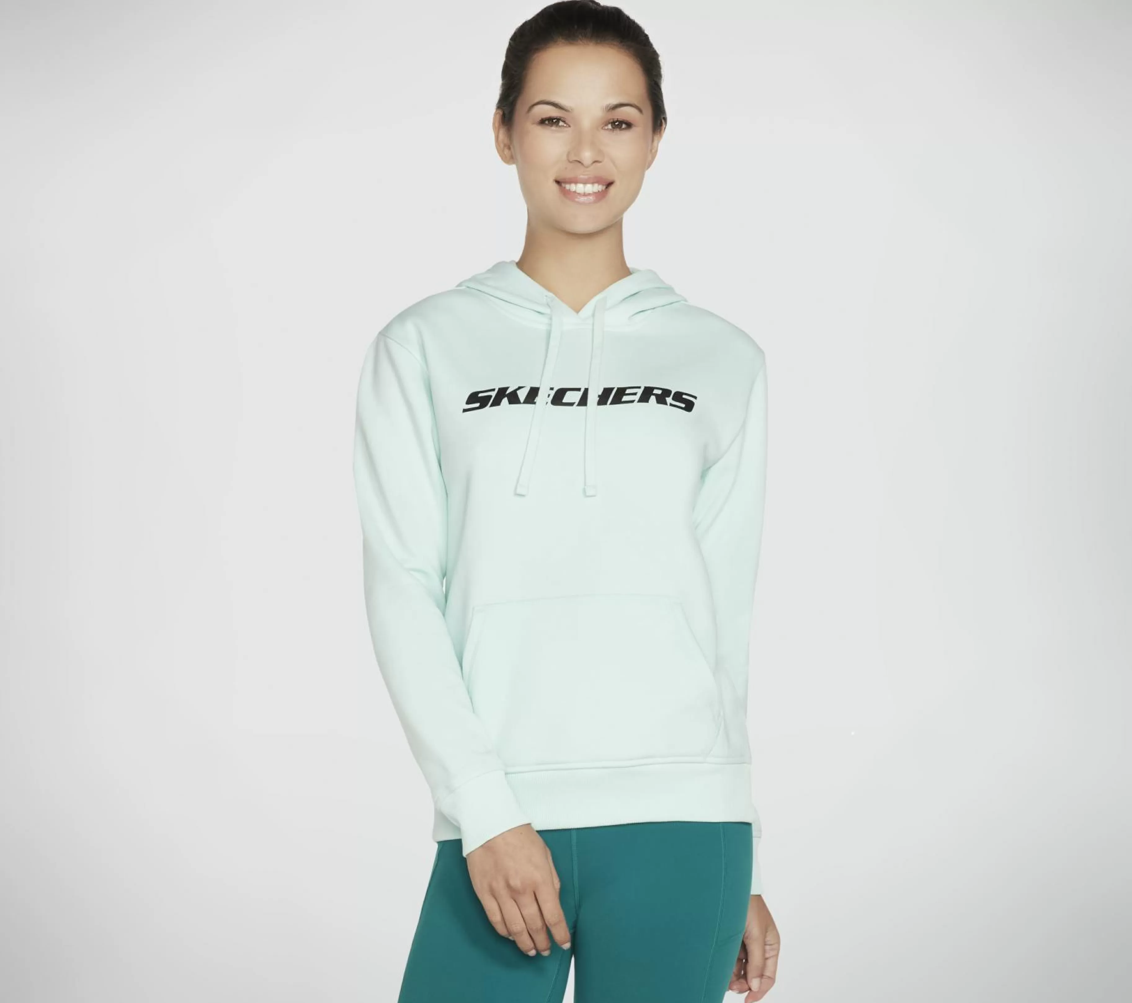 Partes De Cima | Partes De Cima | SKECHERS Heritage Pullover Hoodie AQUA