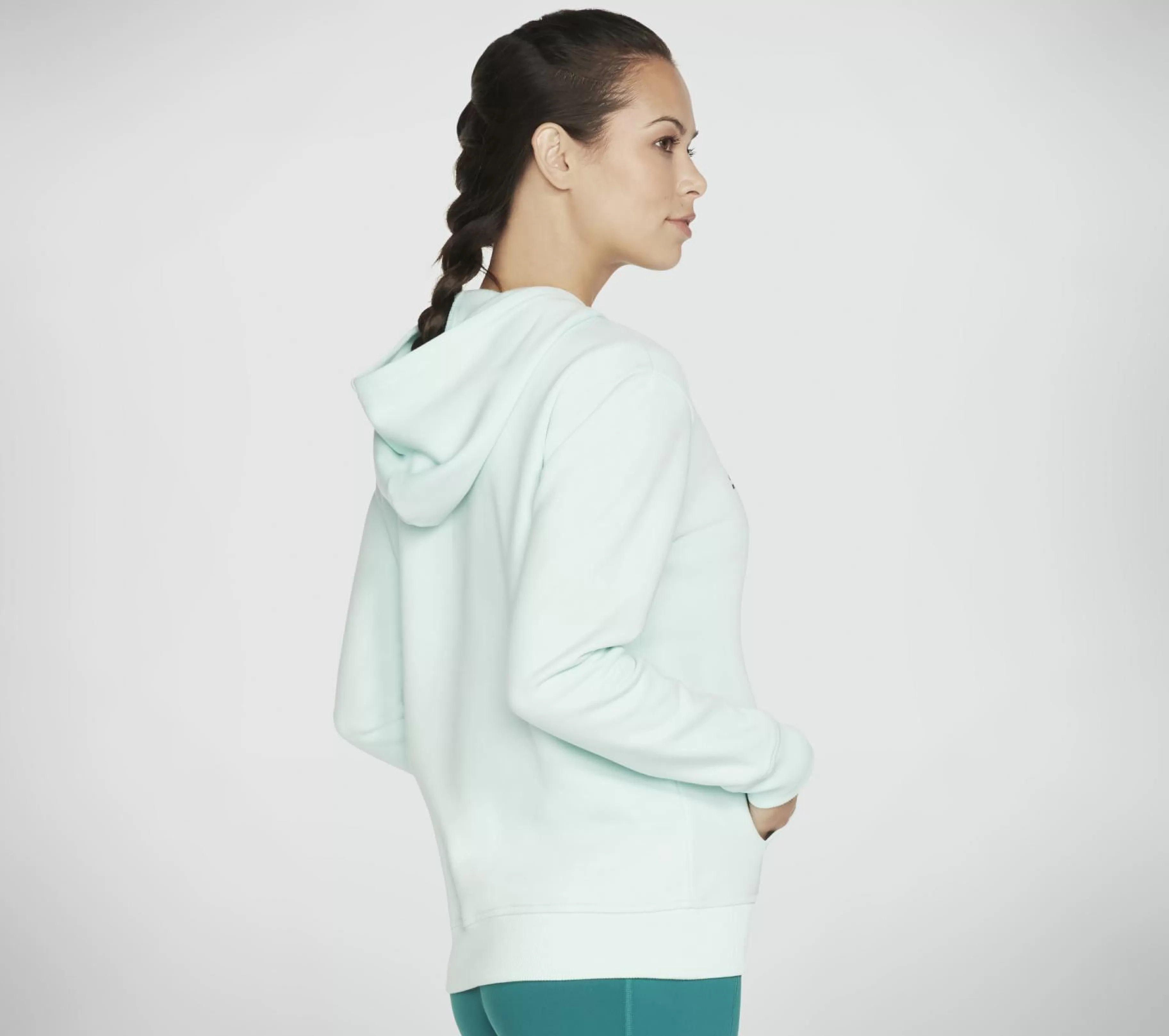 Partes De Cima | Partes De Cima | SKECHERS Heritage Pullover Hoodie AQUA