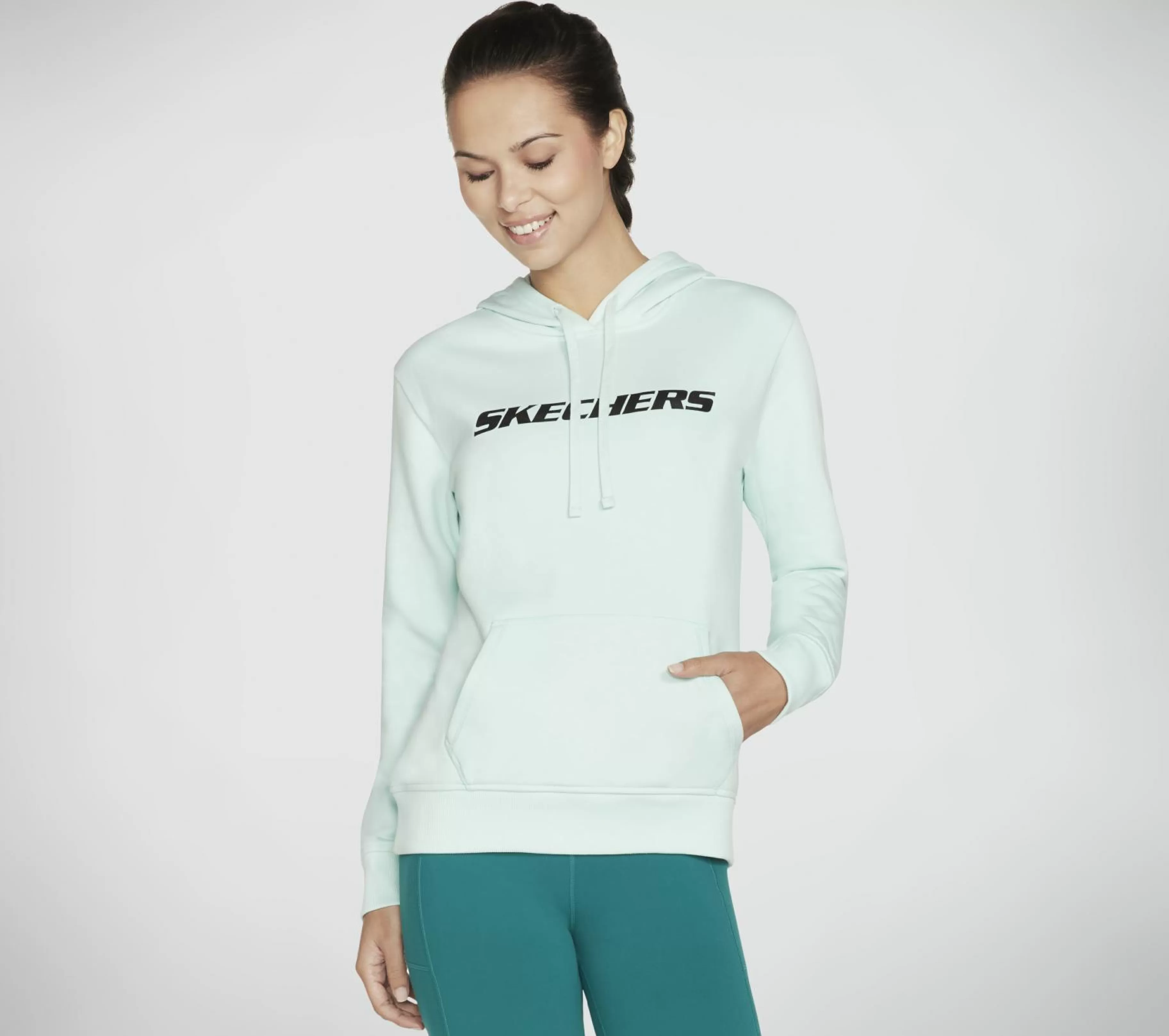 Partes De Cima | Partes De Cima | SKECHERS Heritage Pullover Hoodie AQUA