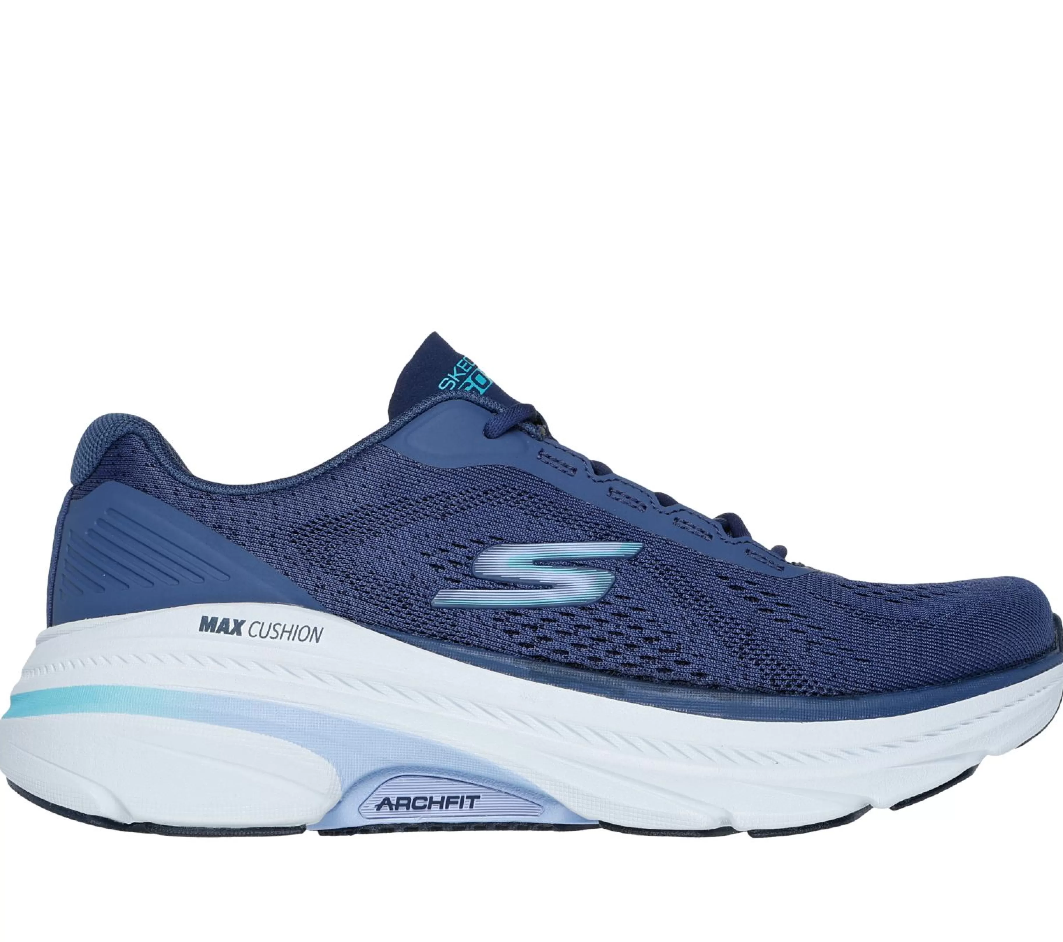 Com Atacadores | Sapatilhas | SKECHERS Max Cushioning Arch Fit 2.0 - Avenida NAVY / AZUL