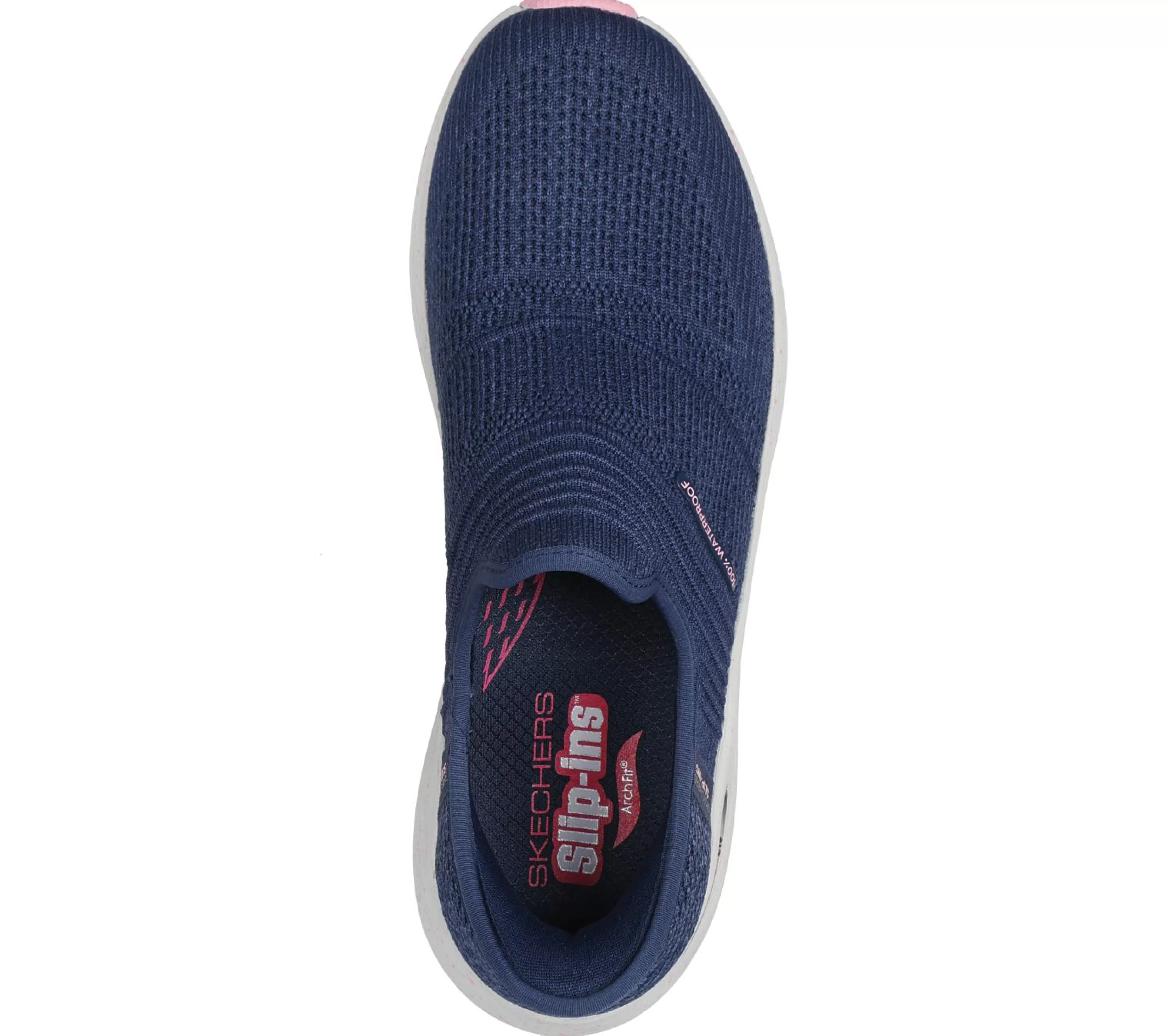 Calçado Sem Atacadores | Hands Free Slip-Ins | SKECHERS Slip-ins: Arch Fit 2.0 - Right As Rain NAVY / ROSA