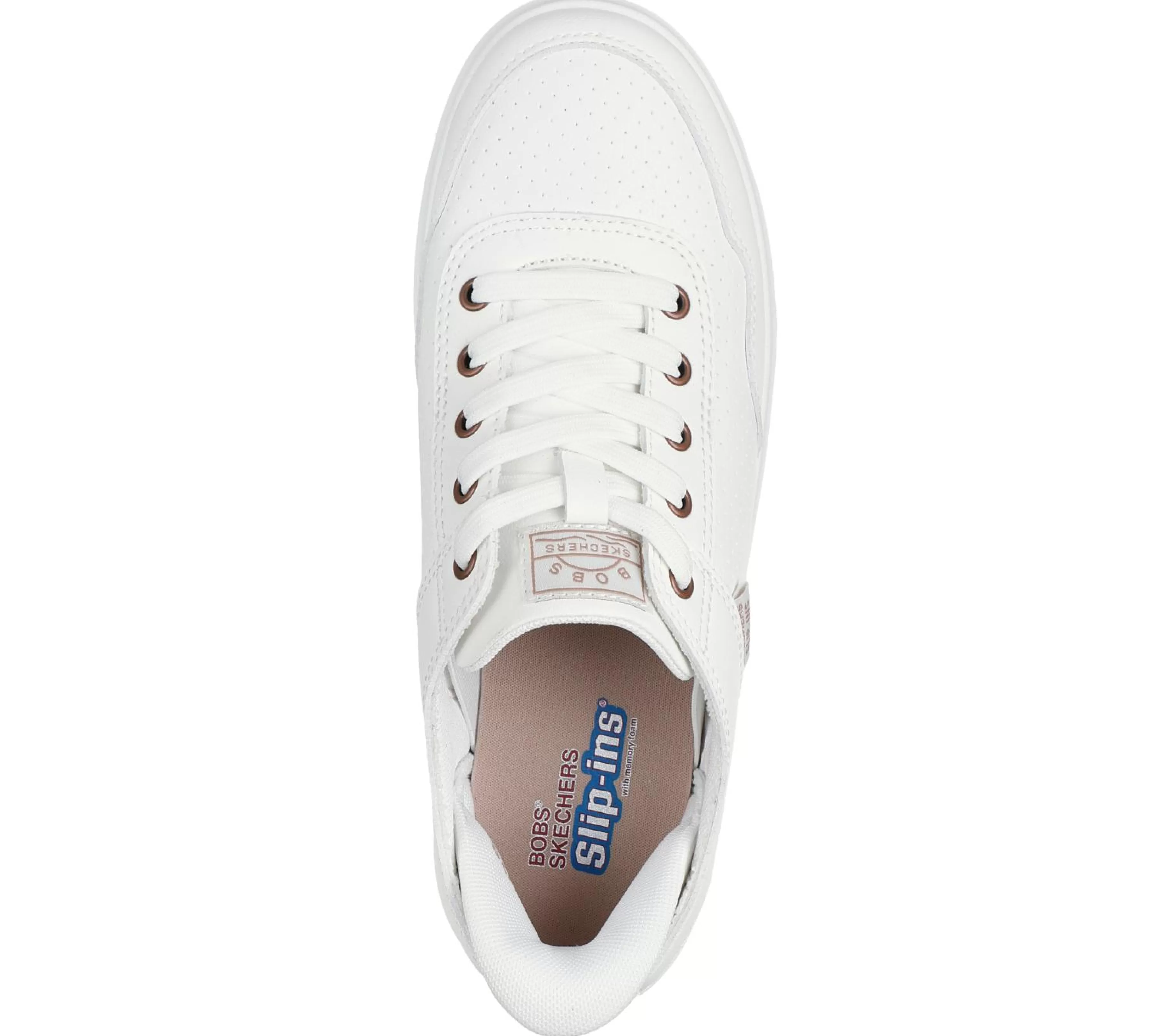 Hands Free Slip-Ins | Sapatilhas Casuais | SKECHERS Slip-ins: BOBS D'Vine - So Flattered BRANCO