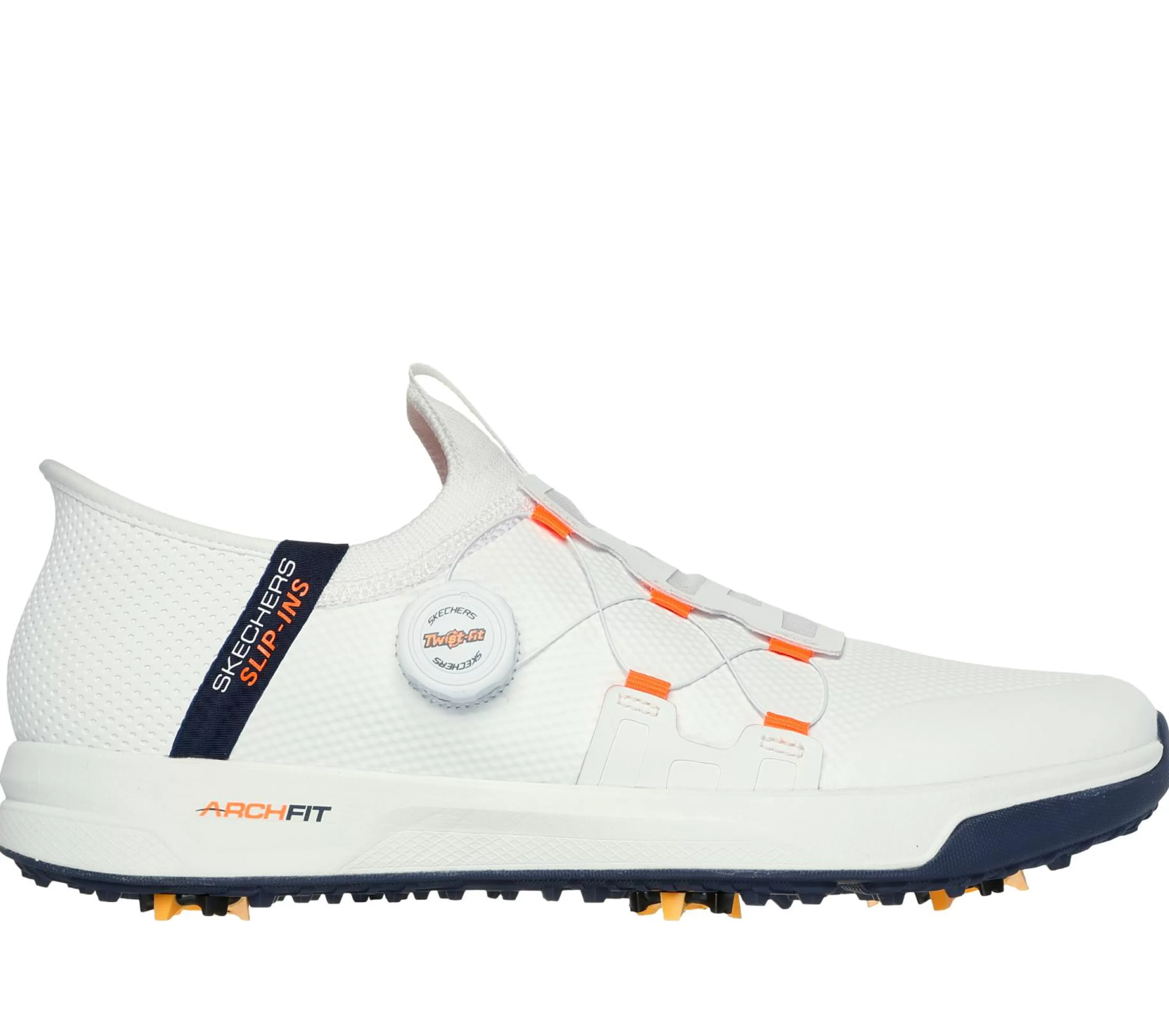 Hands Free Slip-Ins | Sapatilhas | SKECHERS Slip-ins: GO GOLF Elite Vortex BRANCO / NAVY