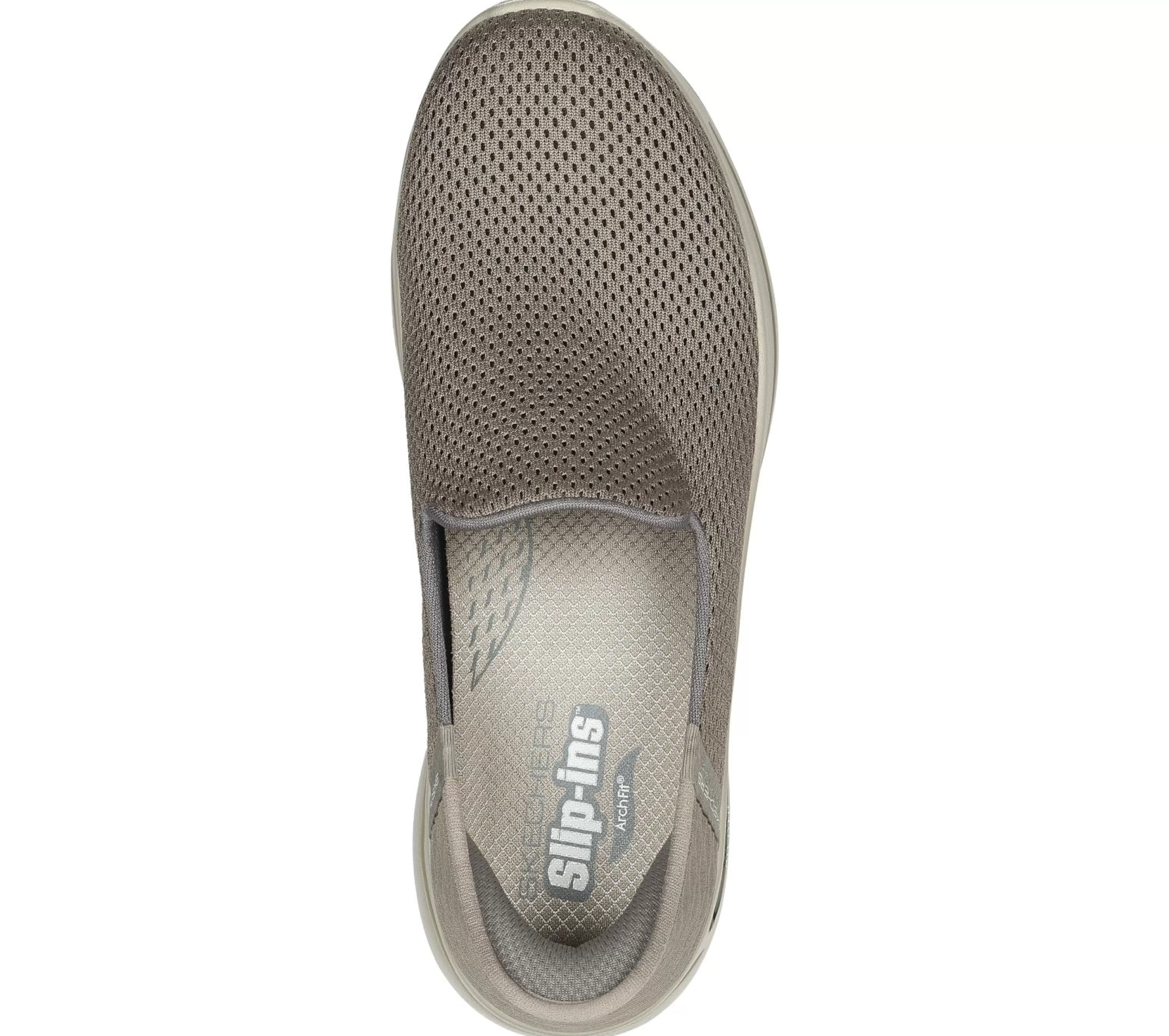 Hands Free Slip-Ins | Sapatilhas Casuais | SKECHERS Slip-ins: GO WALK Arch Fit - Summer TAUPE